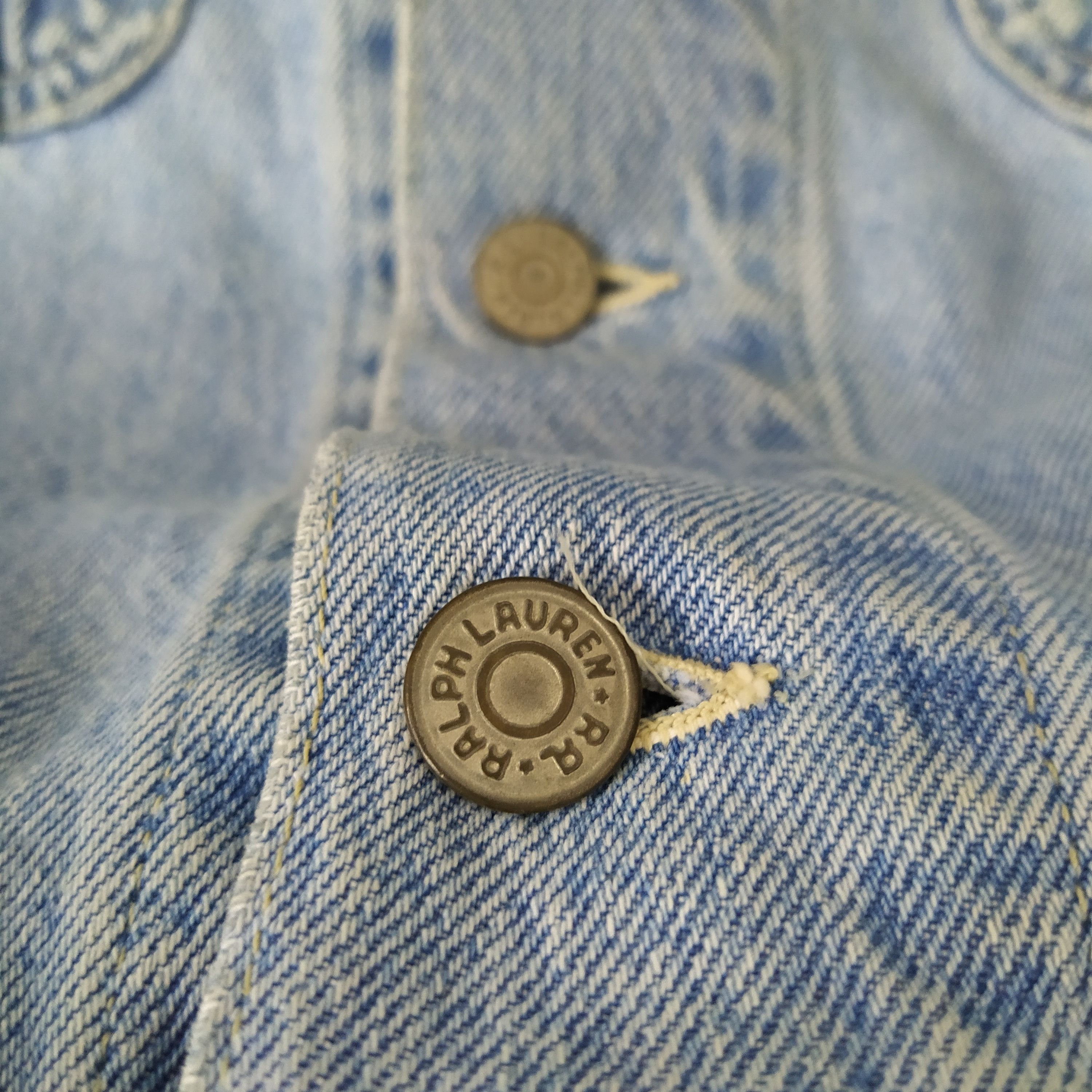 Lee 90s RRL DOUBLE RL RALPH LAUREN x LEE DENIM JACKET (D37) Size US S / EU 44-46 / 1 - 3 Thumbnail