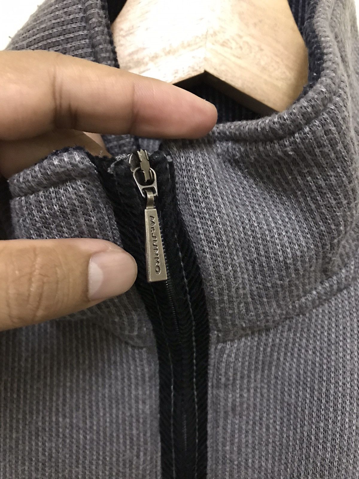 Japanese Brand × Mr. Junko Vintage Mr Junko Japanese Brand Sweatshirt Half Zip Size US M / EU 48-50 / 2 - 6 Thumbnail