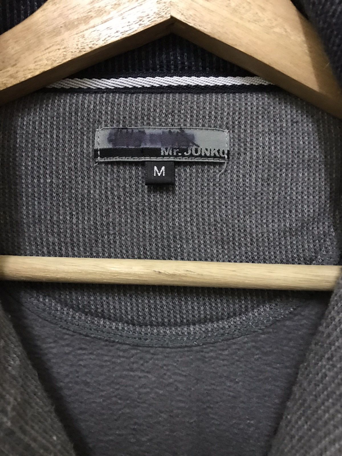 Japanese Brand × Mr. Junko Vintage Mr Junko Japanese Brand Sweatshirt Half Zip Size US M / EU 48-50 / 2 - 7 Thumbnail