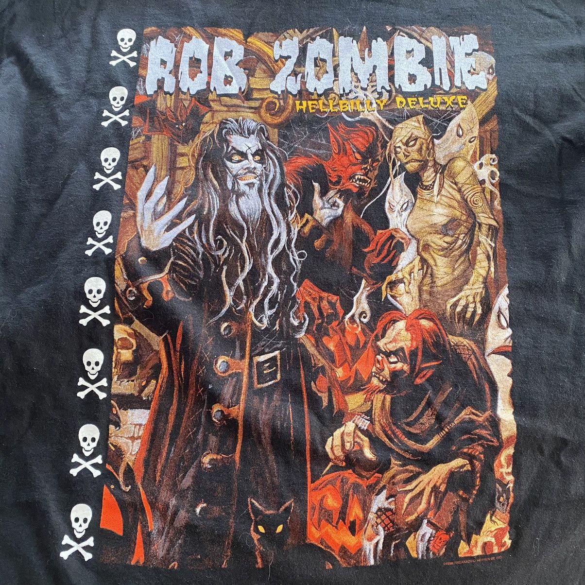 Band Tees × Vintage Vintage 1998 Rob Zombie - Hellbilly Deluxe Size US XL / EU 56 / 4 - 3 Thumbnail