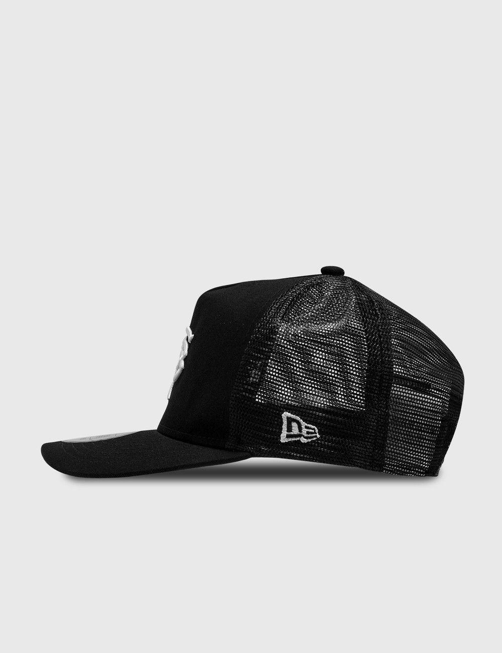 SOFNET SOPHNET x NEW ERA MESH CAP HAT EMBROIDERY NAVY Used