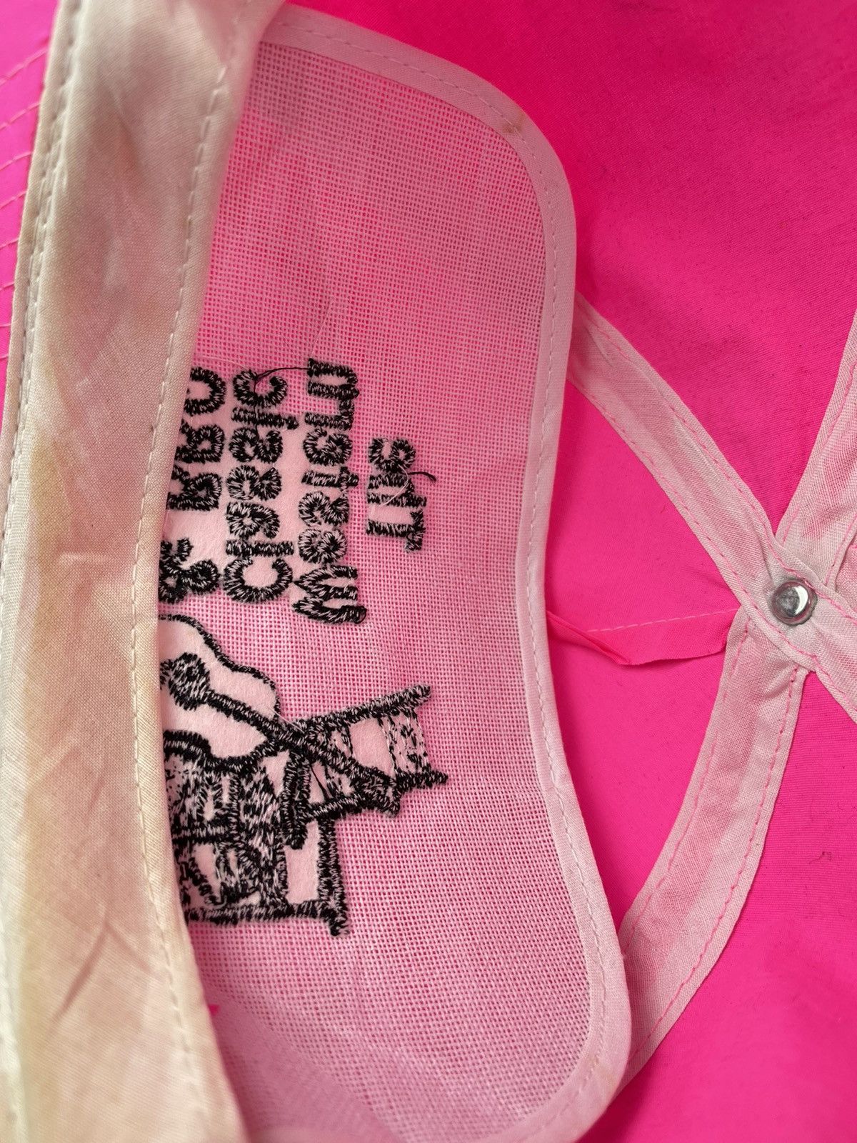 Vintage Rare vintage The Western classic & bbq pink hat Size ONE SIZE - 12 Thumbnail