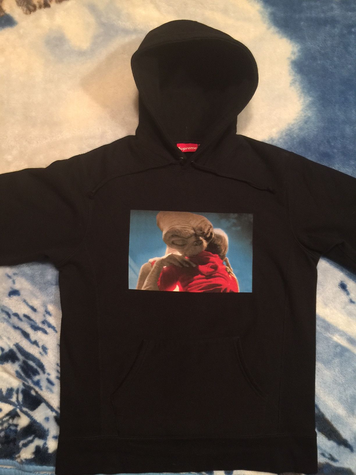 Supreme Supreme ET Hoodie Black | Grailed