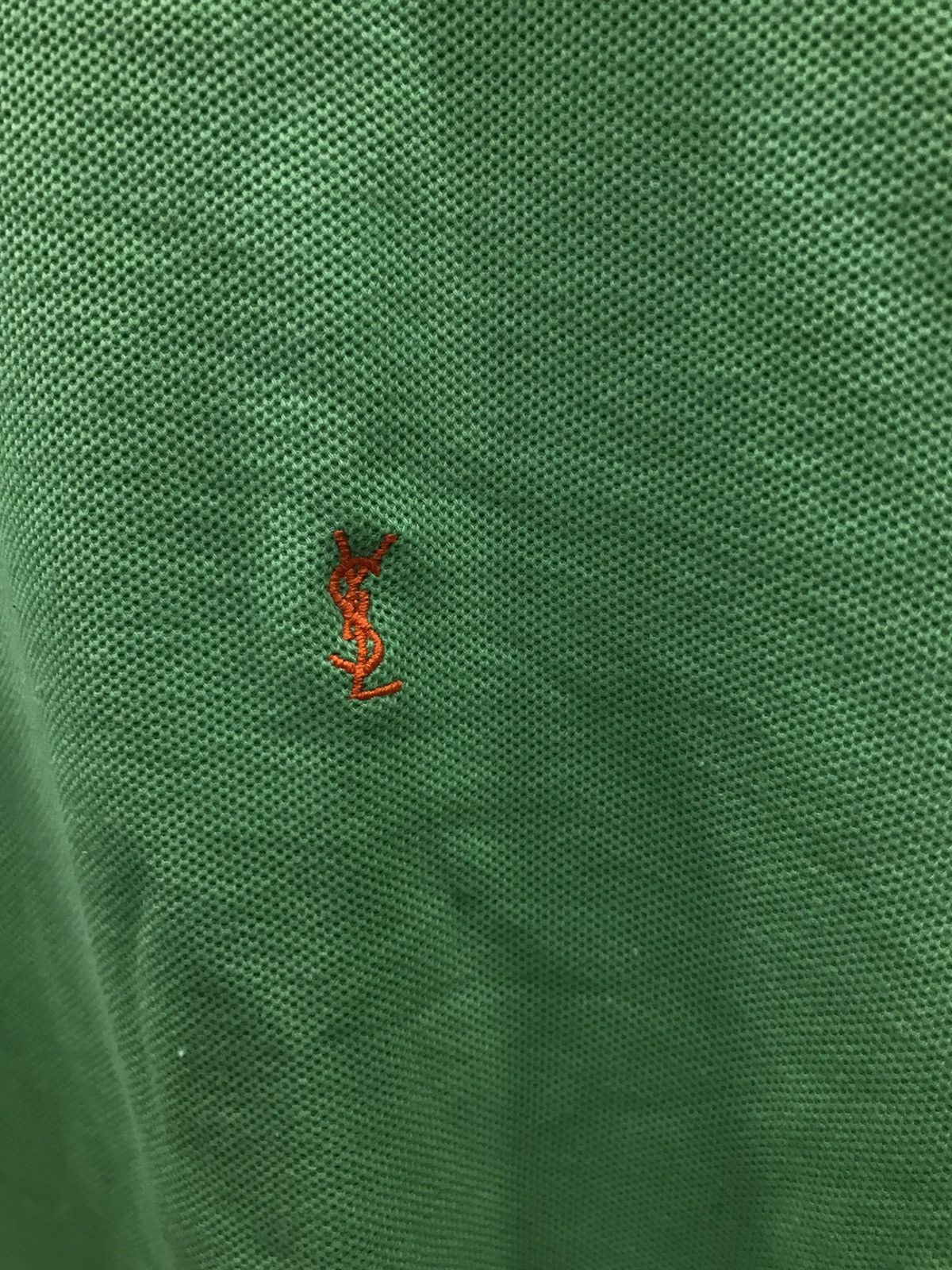 Vintage × Yves Saint Laurent Vintage YSL Yves Saint Lauren Longsleeve Polo T-shirt Size US M / EU 48-50 / 2 - 7 Thumbnail