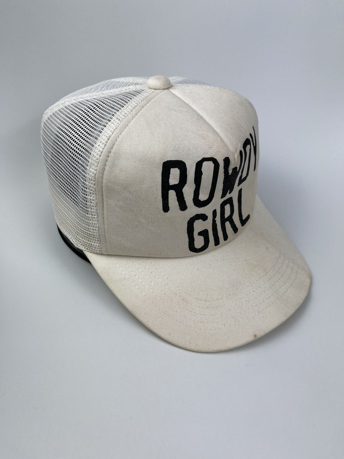 Japanese Brand Rowdy Girl Trucker Hat Size ONE SIZE - 3 Thumbnail