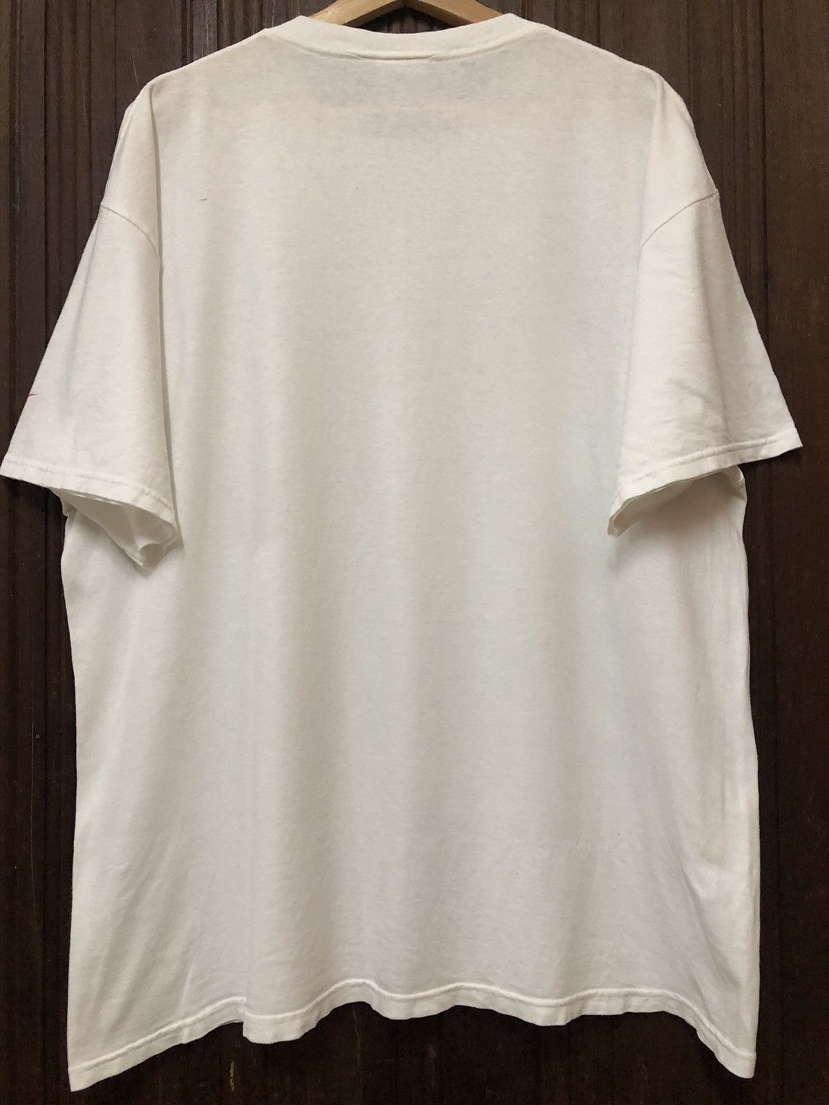 Nike × Vintage Vintage 90s Nike Block Swoosh Spell Out Rare Tee Shirt Size US XL / EU 56 / 4 - 6 Thumbnail