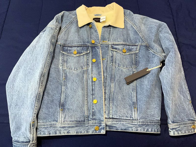 Fear of God Fifth Collection Alpaca Trucker Jacket | Grailed