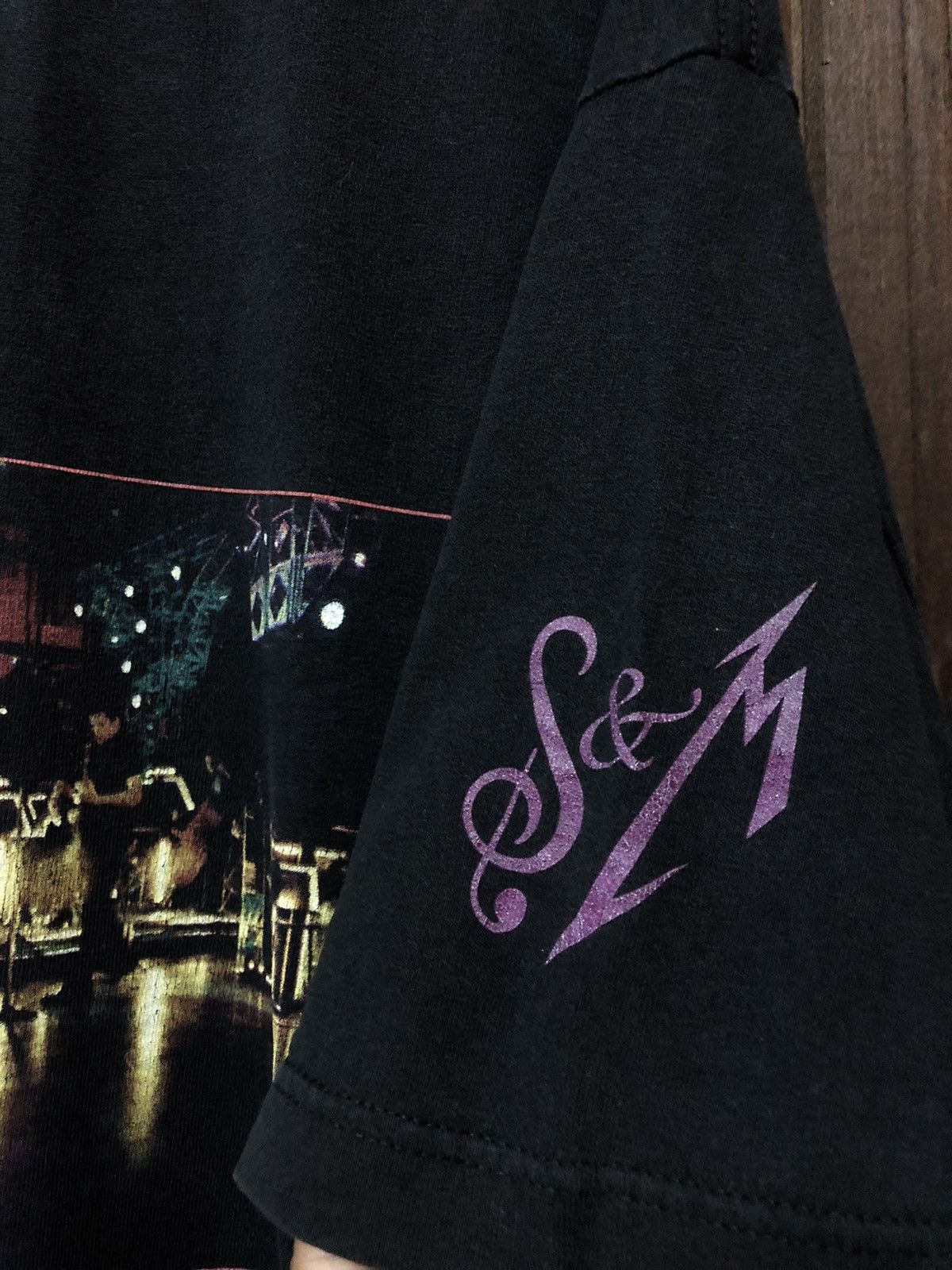 Band Tees × Metallica × Vintage Vintage 1999 Metallica S&M Live Concert Rare 90s Tee Shirt Size US XL / EU 56 / 4 - 6 Thumbnail