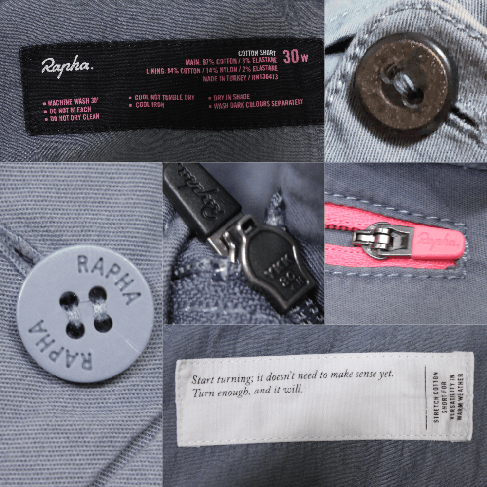Rapha Grey Sun Faded Shorts Size US 30 / EU 46 - 5 Thumbnail