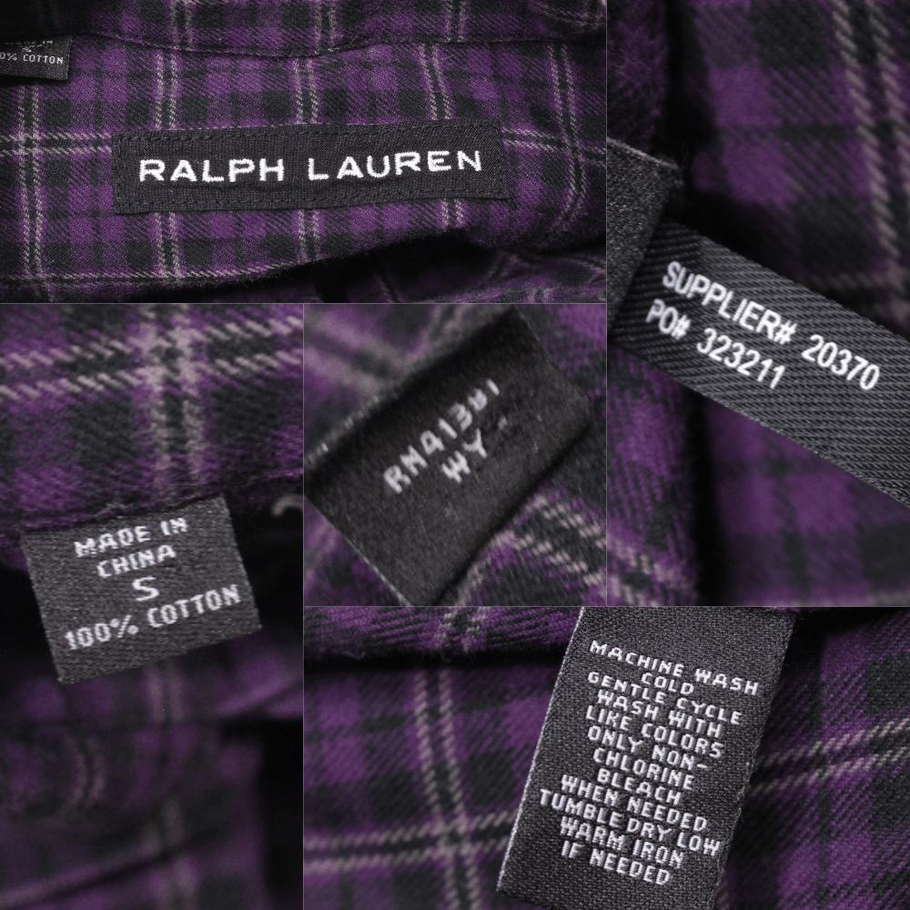 Ralph Lauren Black Label Soft Plaid Pockets Shirt Size US S / EU 44-46 / 1 - 9 Thumbnail