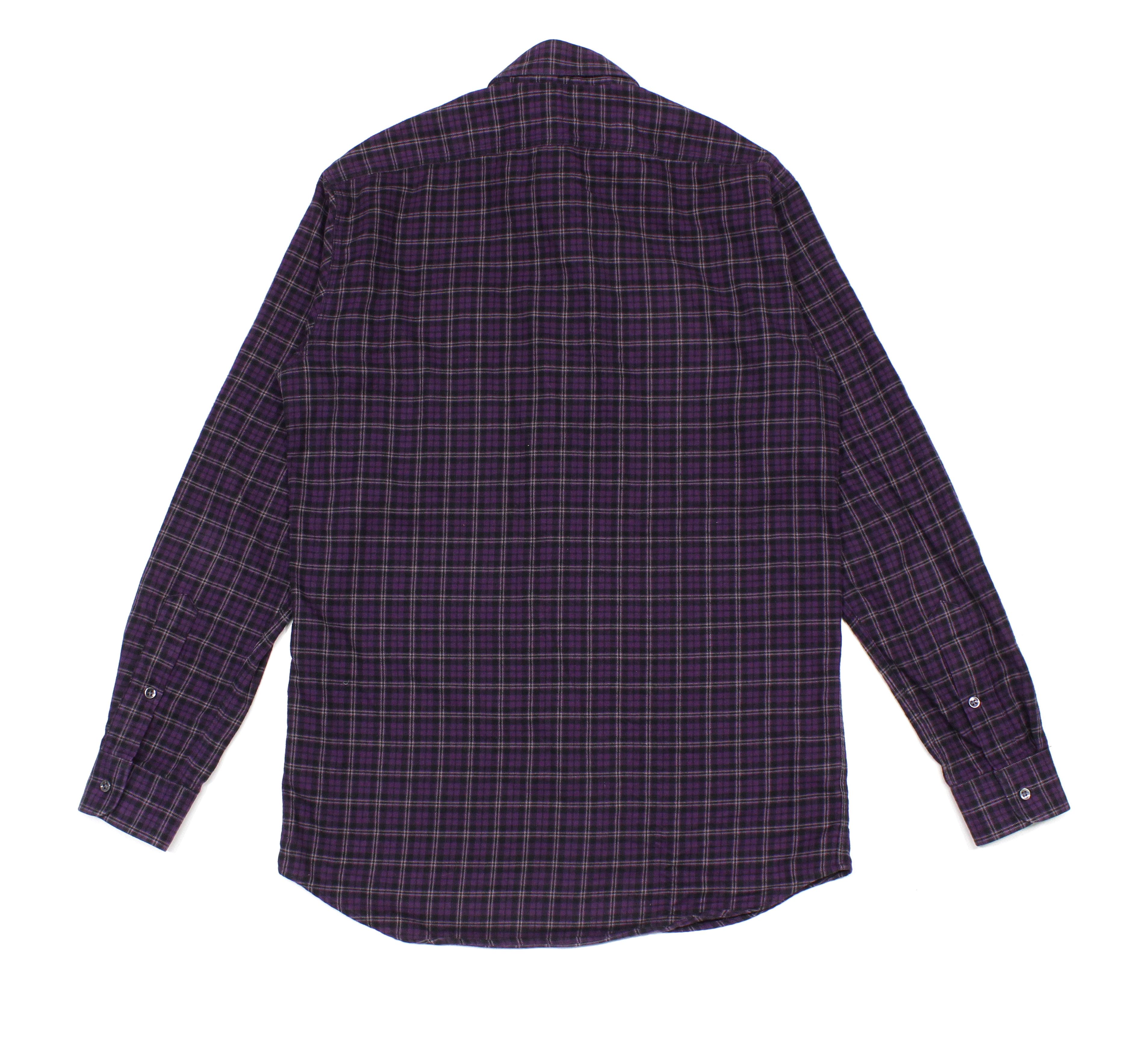 Ralph Lauren Black Label Soft Plaid Pockets Shirt Size US S / EU 44-46 / 1 - 2 Thumbnail