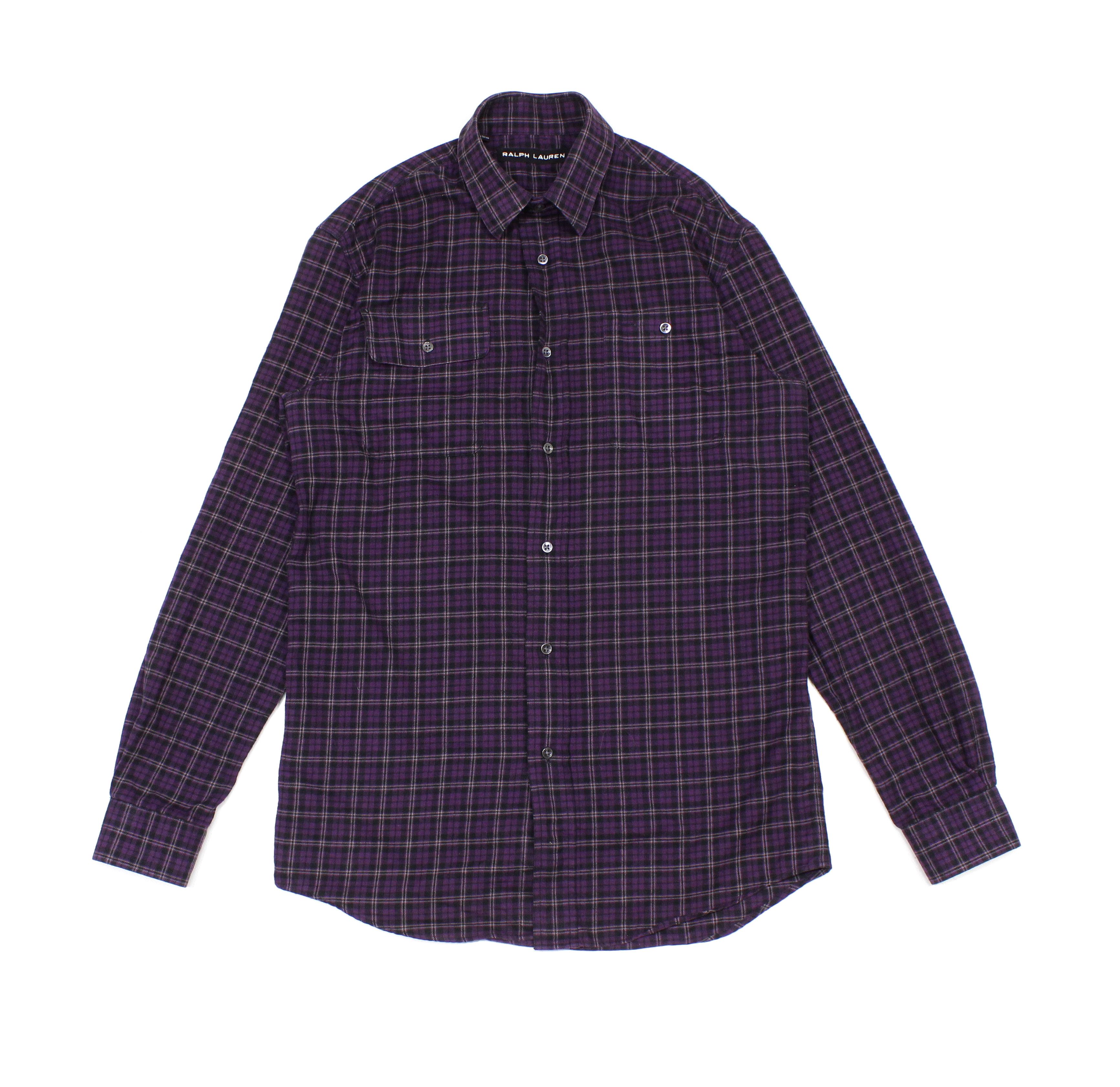 Ralph Lauren Black Label Soft Plaid Pockets Shirt Size US S / EU 44-46 / 1 - 1 Thumbnail