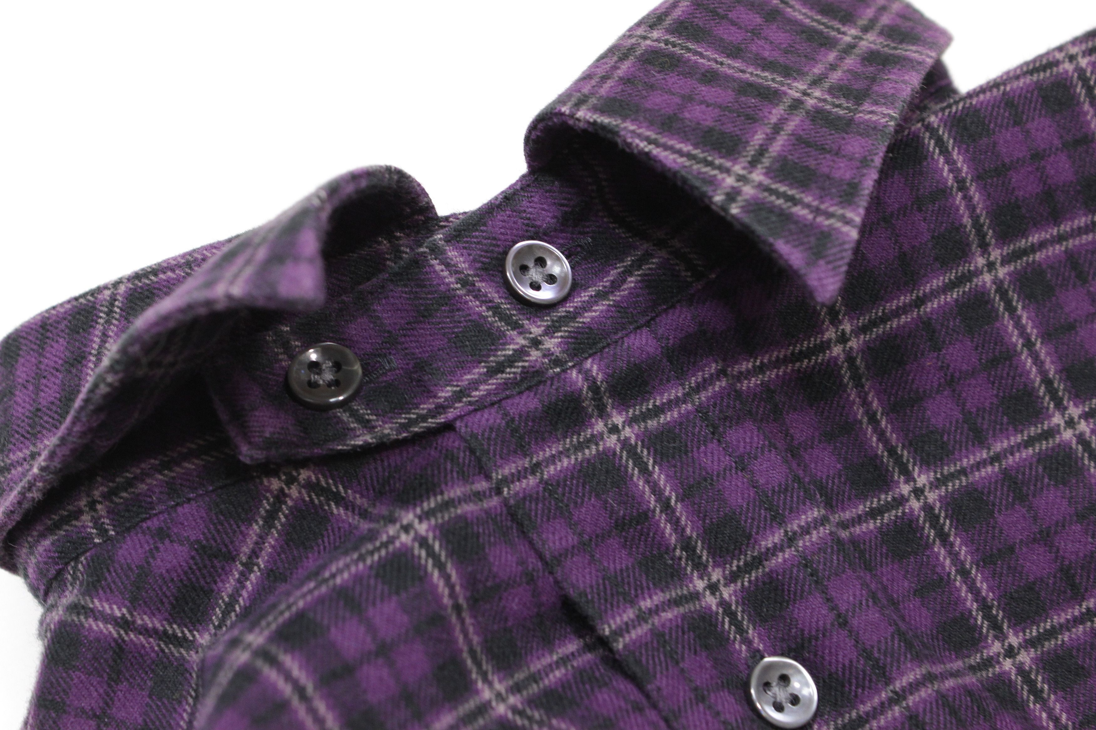 Ralph Lauren Black Label Soft Plaid Pockets Shirt Size US S / EU 44-46 / 1 - 5 Thumbnail