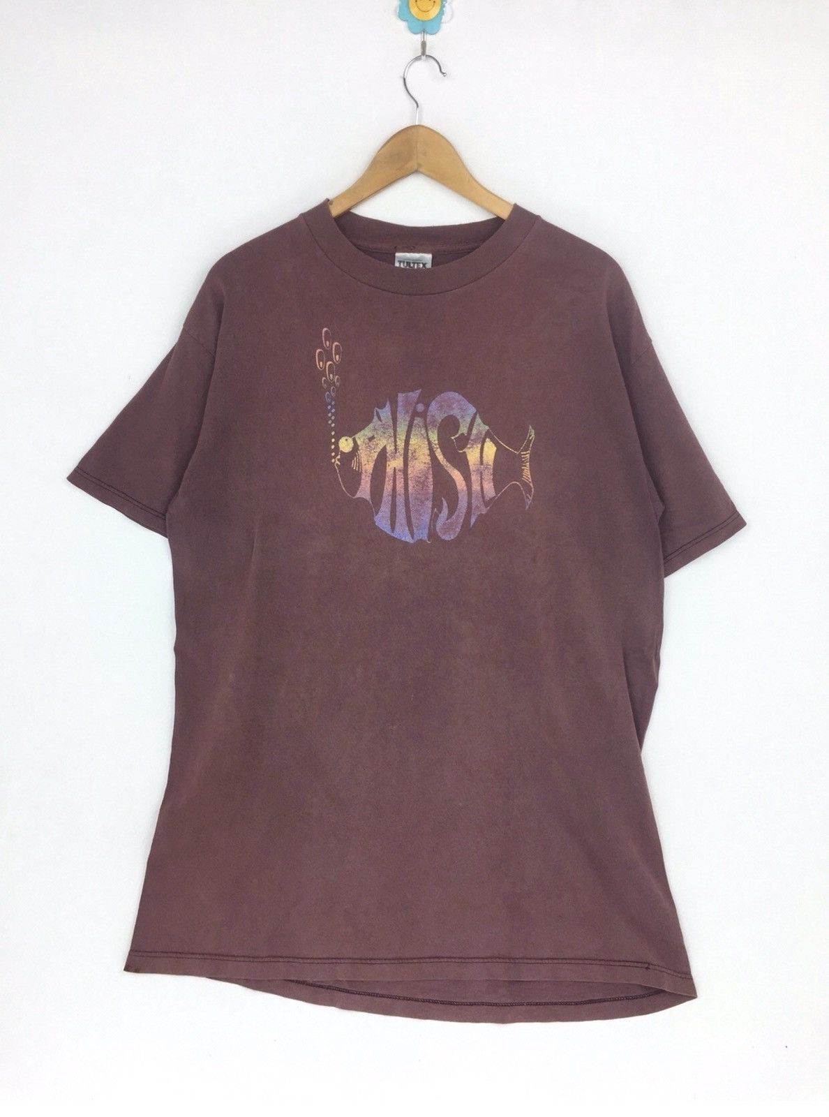 Band Tees × Vintage VINTAGE PHISH BAND TEE SHIRT DOUBLE SIDED 90s TULTEX Size US XL / EU 56 / 4 - 1 Thumbnail