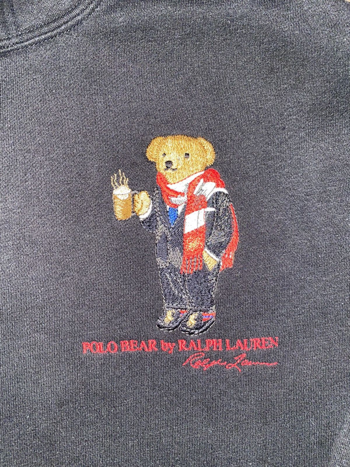 Polo Ralph Lauren bear full zip hoodie Size US M / EU 48-50 / 2 - 2 Thumbnail