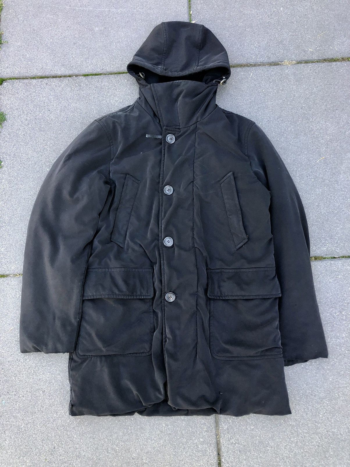 Prada Mainline Prada Oversized Goose Down Nylon Mask Coat Size US M / EU 48-50 / 2 - 1 Thumbnail