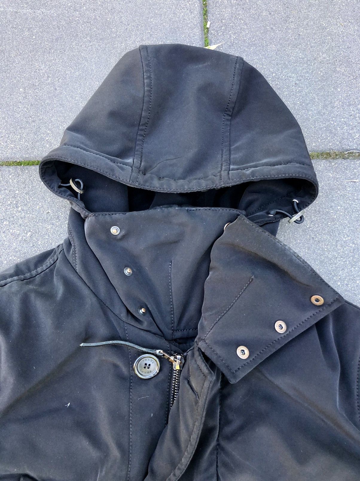 Prada Mainline Prada Oversized Goose Down Nylon Mask Coat Size US M / EU 48-50 / 2 - 3 Thumbnail