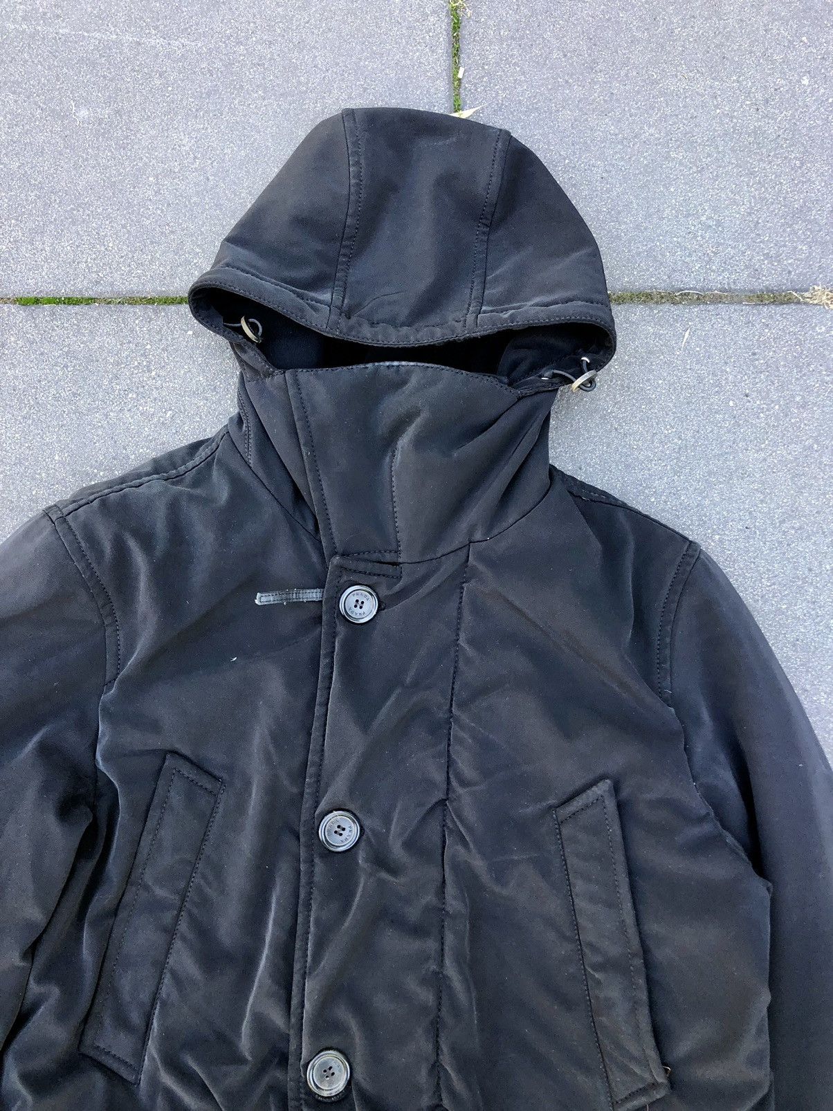 Prada Mainline Prada Oversized Goose Down Nylon Mask Coat Size US M / EU 48-50 / 2 - 2 Thumbnail