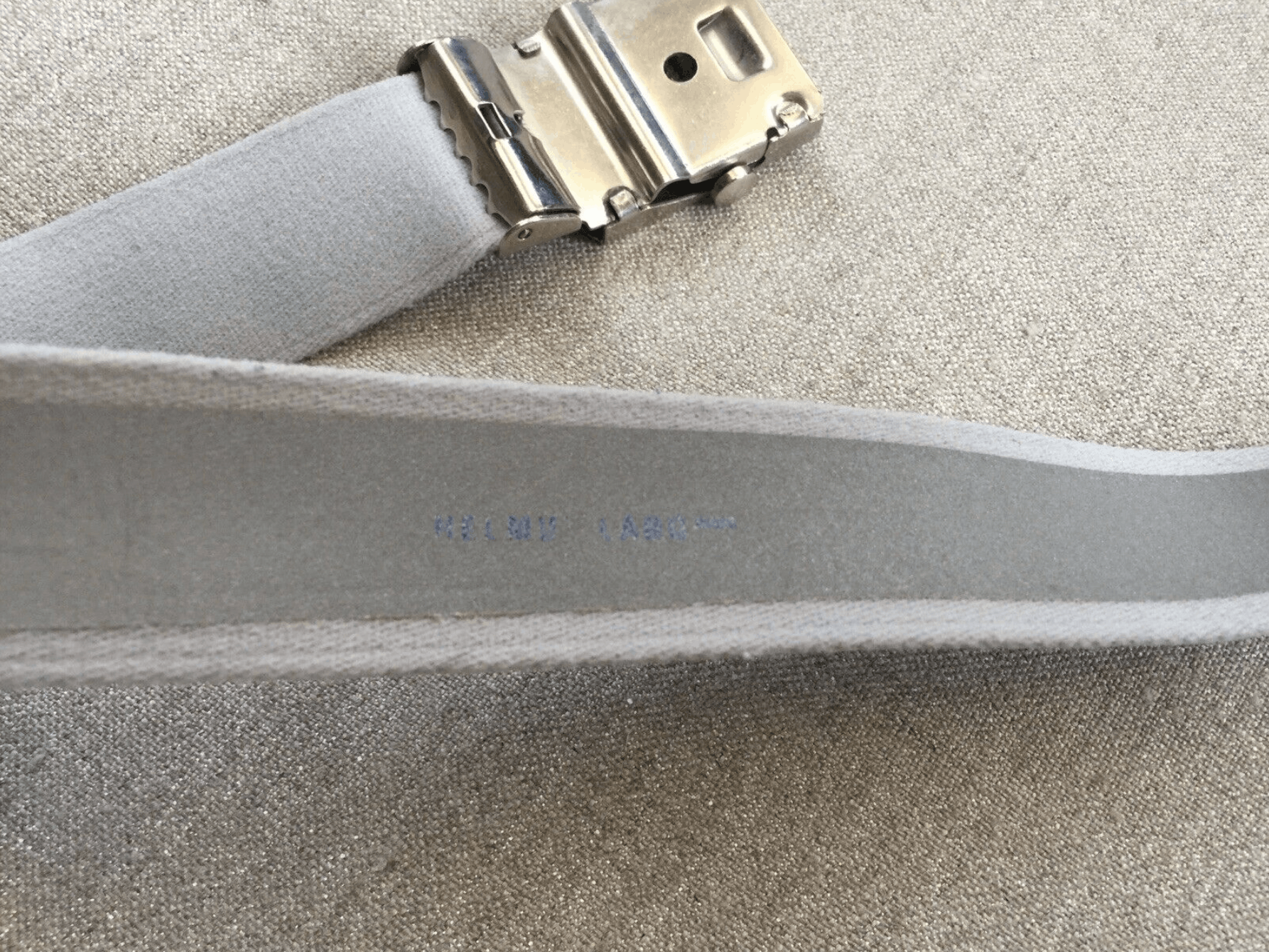 Helmut Lang Helmut Lang Jeans 1990s Reflective Belt Size ONE SIZE - 5 Thumbnail