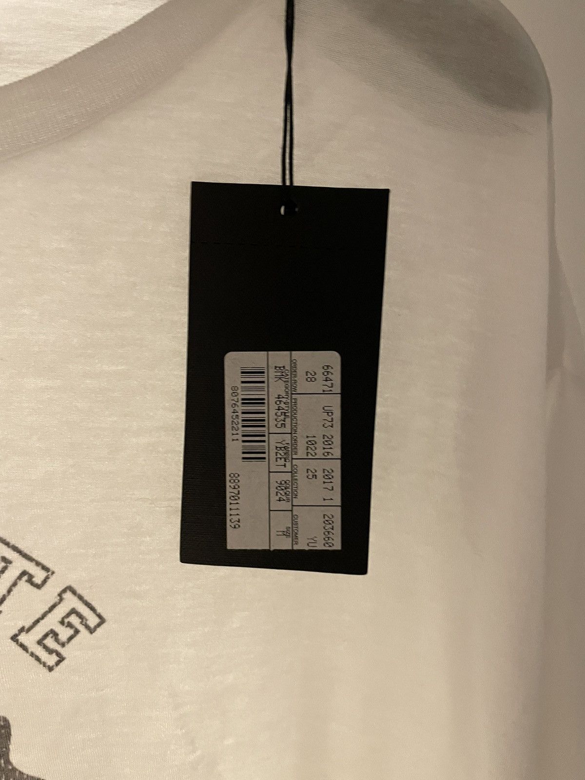 Hedi Slimane × Saint Laurent Paris × Yves Saint Laurent Super Runway Limited Edition Universite White Tee T-shirt Size US L / EU 52-54 / 3 - 24 Thumbnail