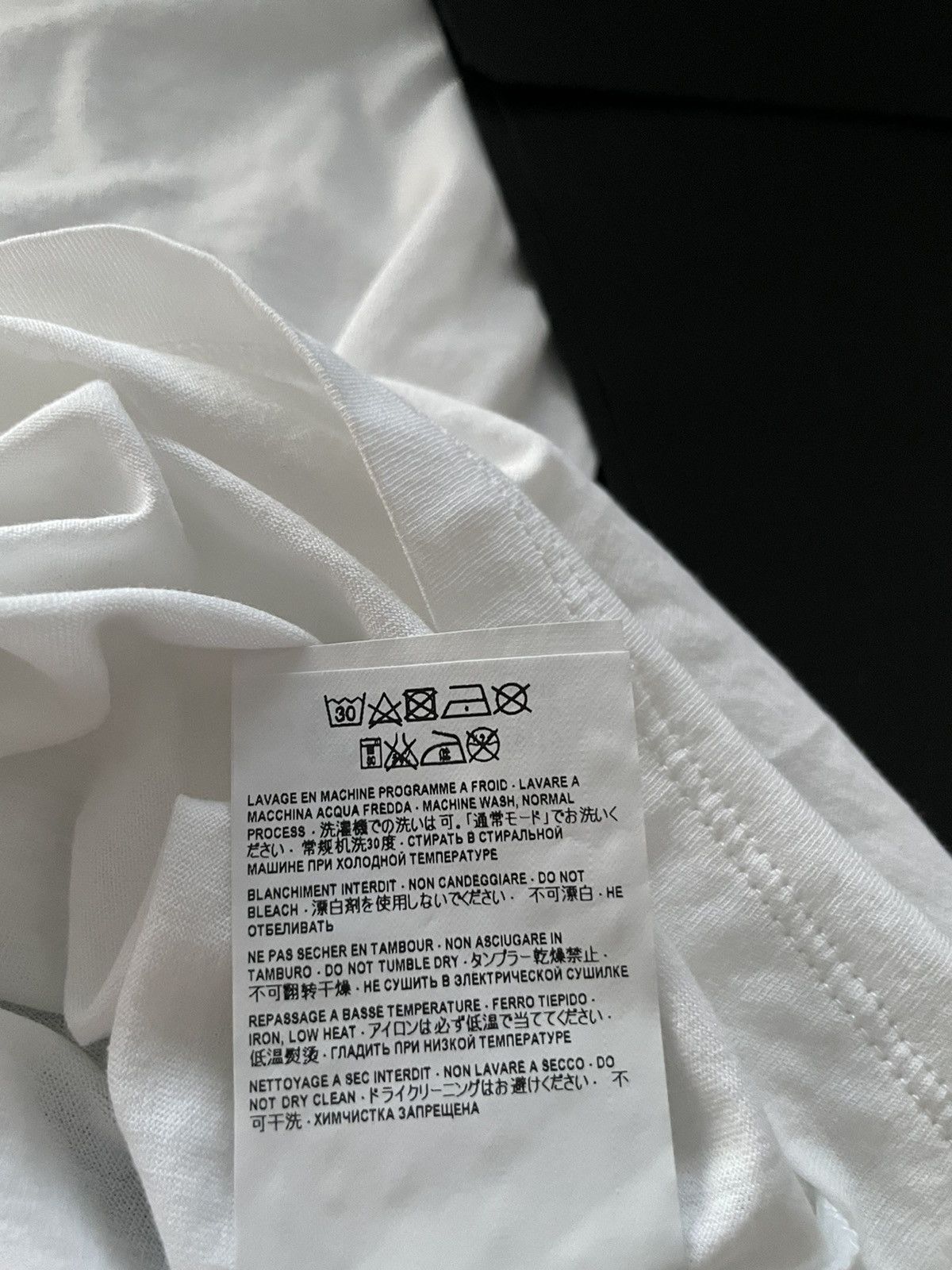 Hedi Slimane × Saint Laurent Paris × Yves Saint Laurent Super Runway Limited Edition Universite White Tee T-shirt Size US L / EU 52-54 / 3 - 18 Thumbnail