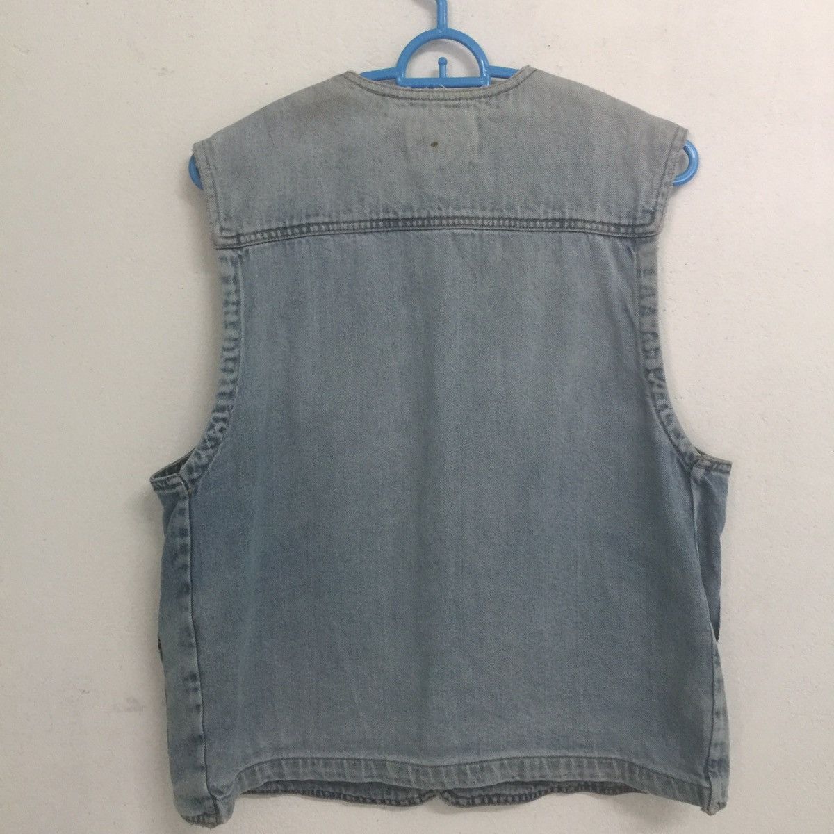 Japanese Brand HIGH DASH Utilities Multi Pocket Denim Jeans Vest Size US L / EU 52-54 / 3 - 2 Thumbnail