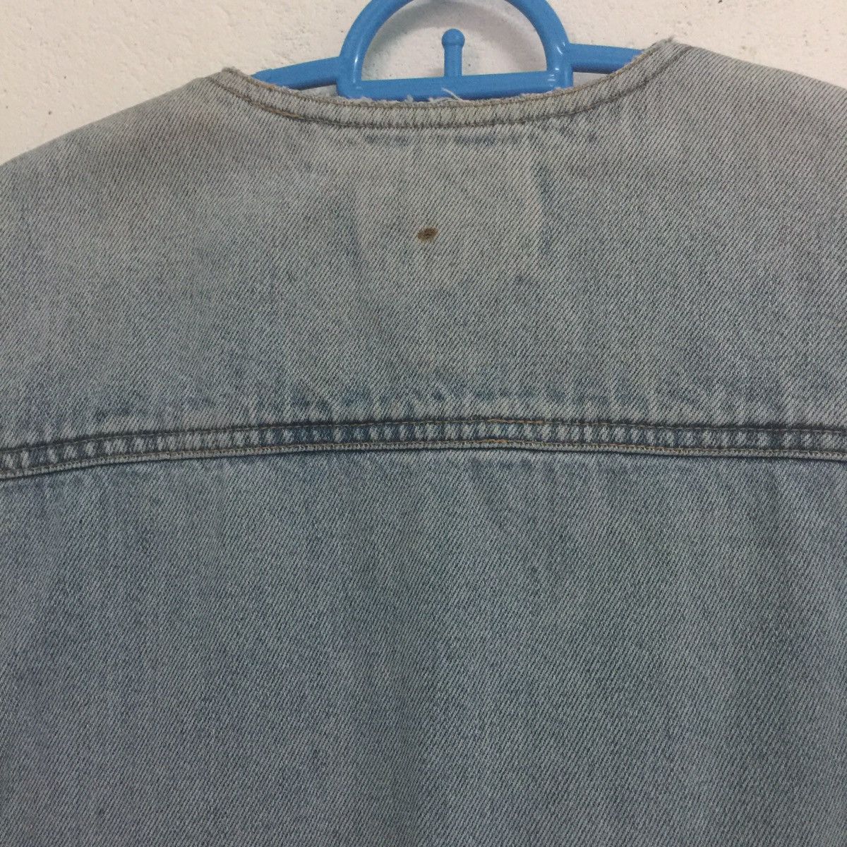 Japanese Brand HIGH DASH Utilities Multi Pocket Denim Jeans Vest Size US L / EU 52-54 / 3 - 9 Thumbnail