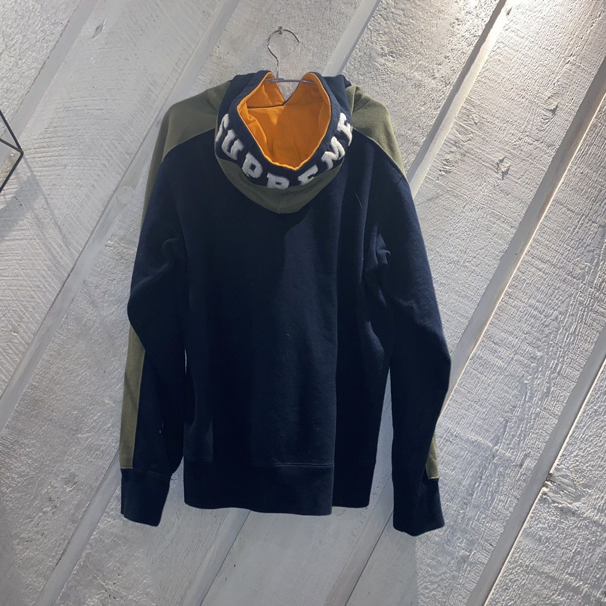 Supreme Paneled Hoodie Grailed