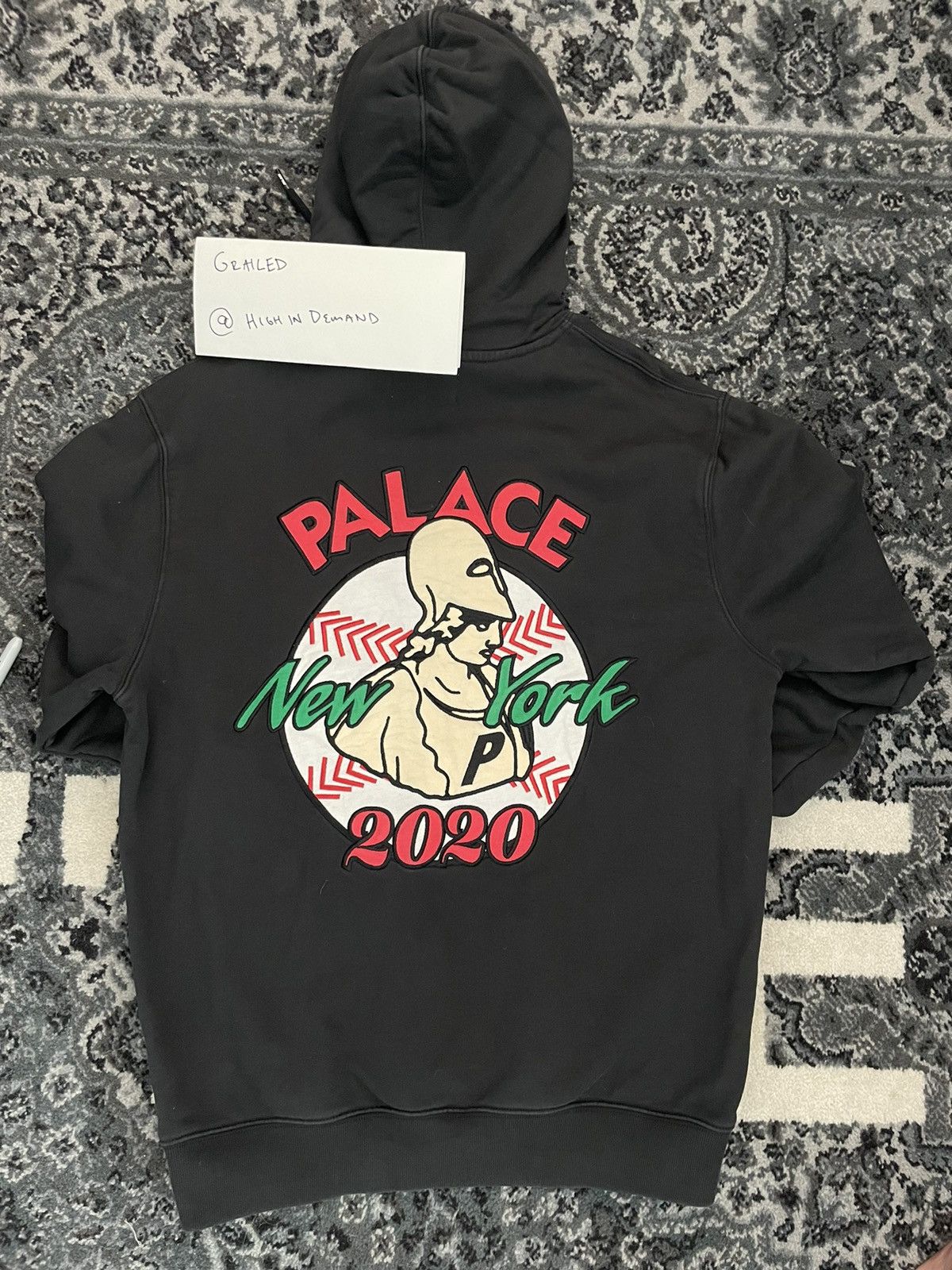 Palace Palace New Era NY Hood Black FW20 Size US M / EU 48-50 / 2 - 2 Thumbnail