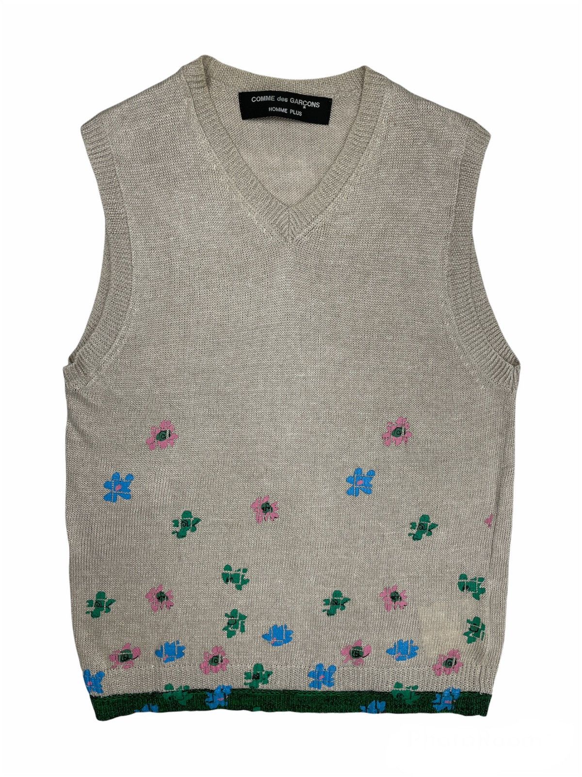 Comme Des Garcons Homme Plus Sweater Vest | Grailed