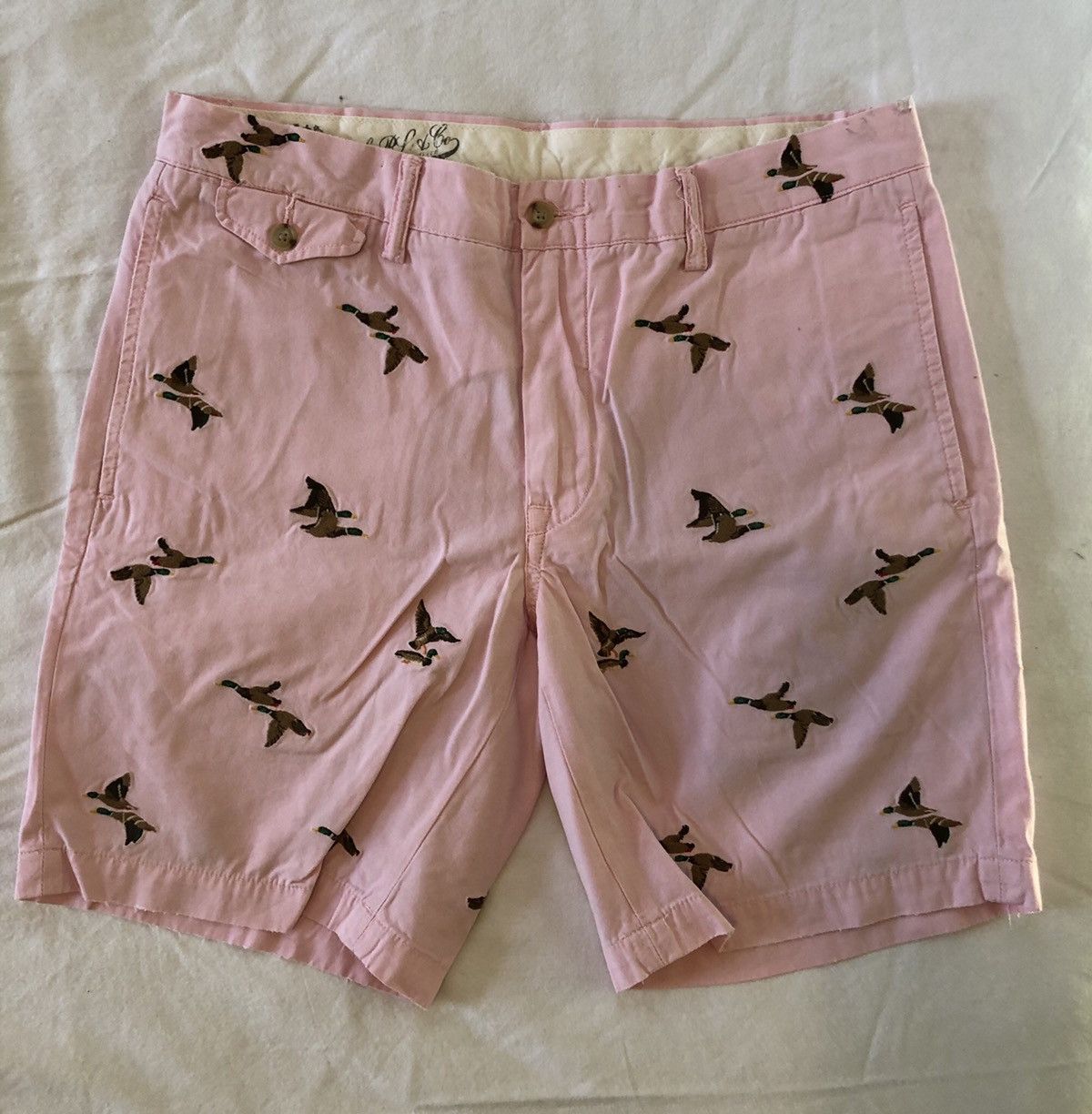 Ralph lauren duck shorts sales