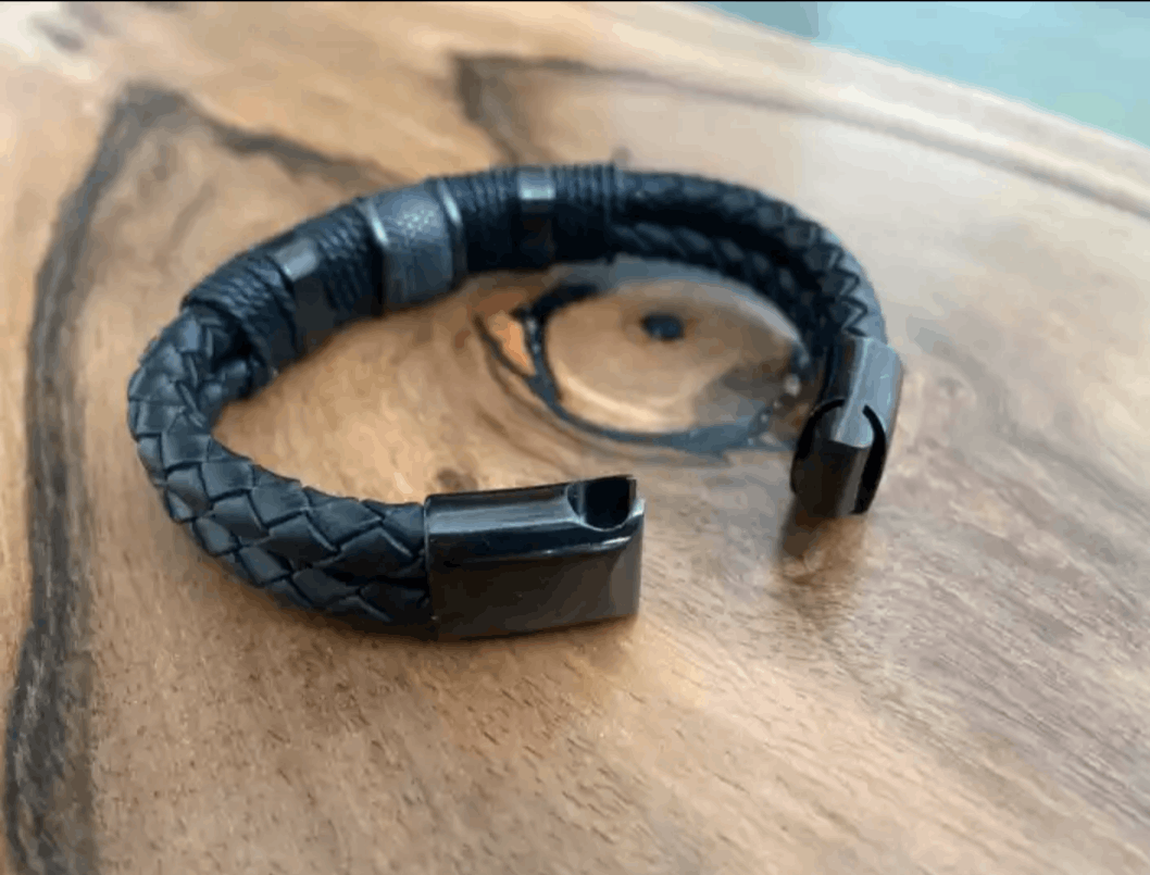 Other Double Layer Leather Bracelet Size ONE SIZE - 4 Thumbnail