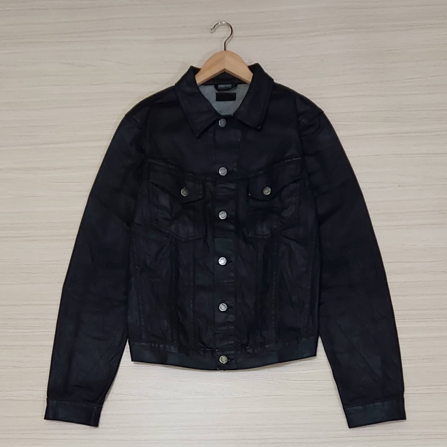 ジャケット・アウター Nudie Jeans PERRY ORG. BACK 2 BLACK S Nudie Jeans Nudie Jeans Perry Org Back 2 Black Jacket | Grailed
