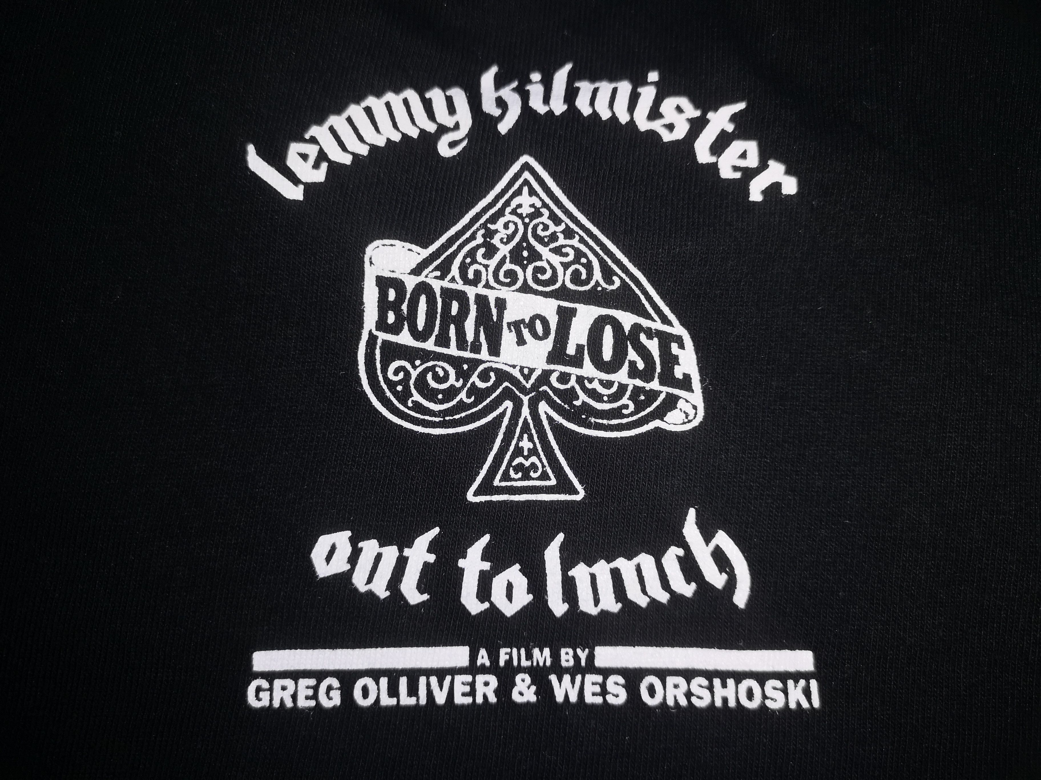 Band Tees × Dickies Rare! Lemmy Motorhead Movie Promo Film