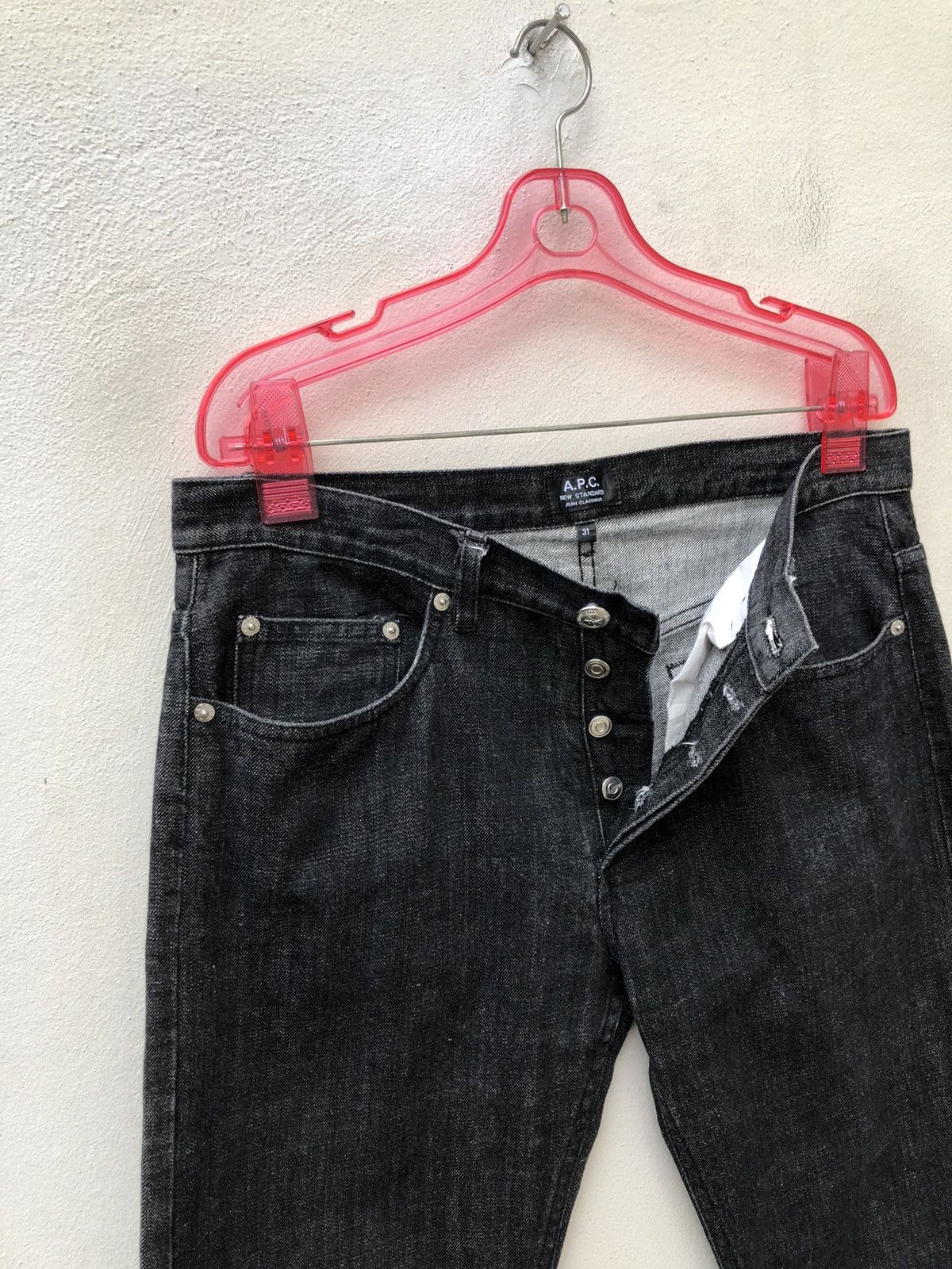 A.P.C. New Standard Jean Classique Denim Jeans Size US 31 - 4 Thumbnail