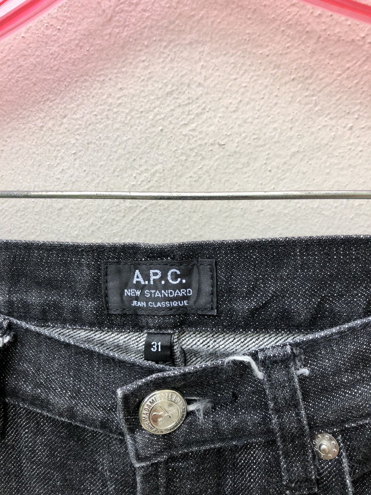 A.P.C. New Standard Jean Classique Denim Jeans Size US 31 - 3 Thumbnail