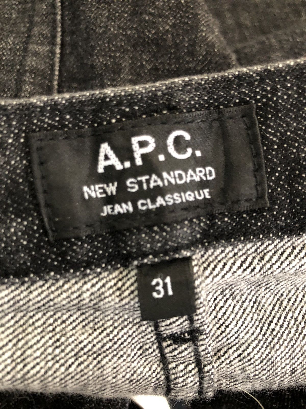 A.P.C. New Standard Jean Classique Denim Jeans Size US 31 - 11 Thumbnail