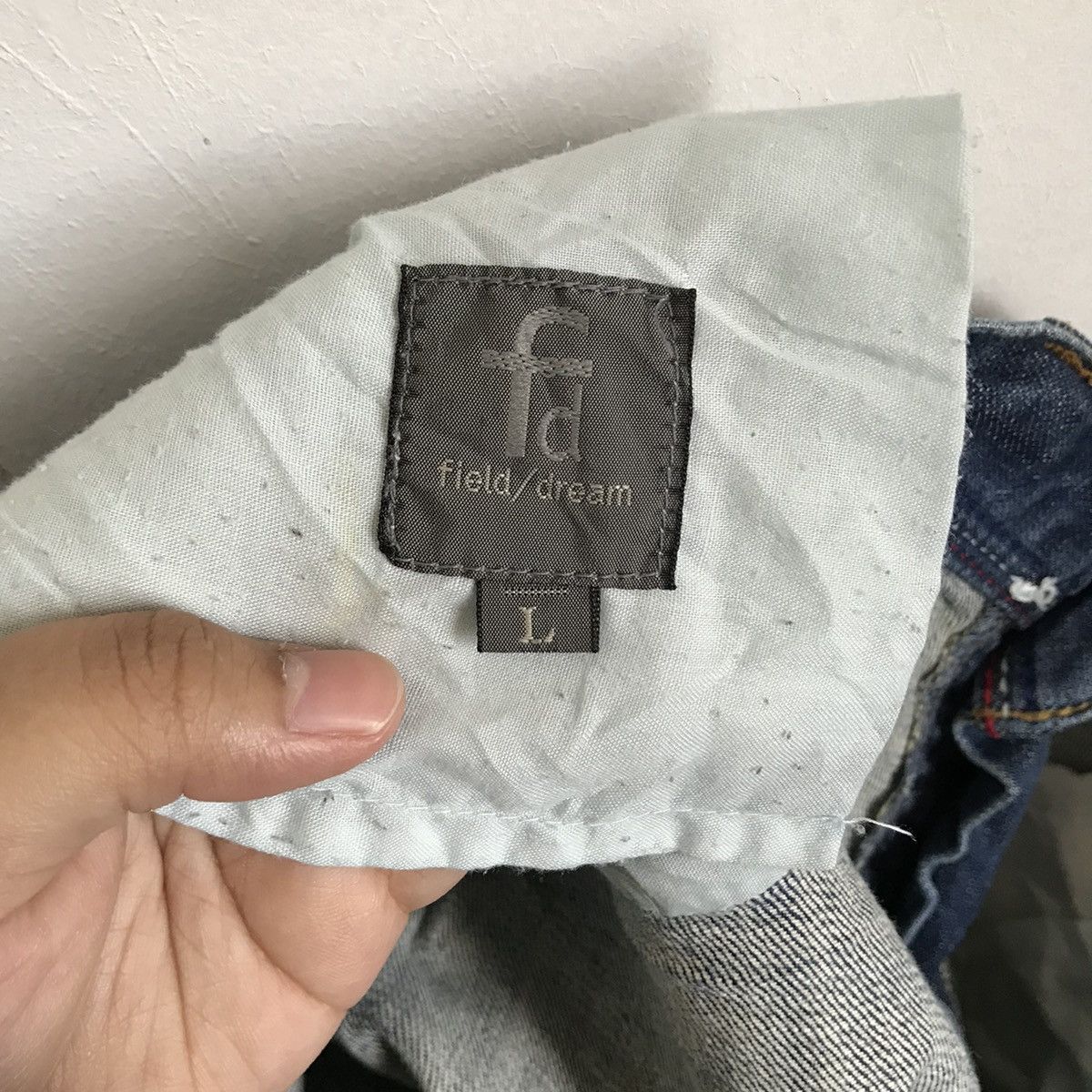 Japanese Brand Field / Dream Denim Jeans JN1 Size US 34 / EU 50 - 8 Thumbnail