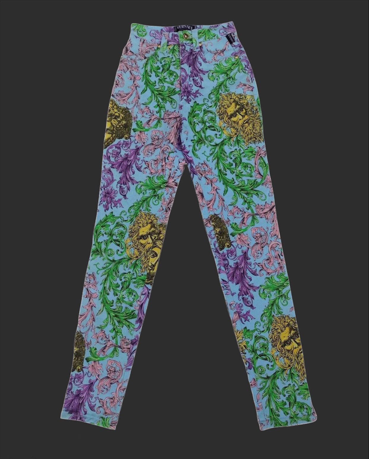 Vintage Versace Acanthus Pattern Medusa 41/27 - 24