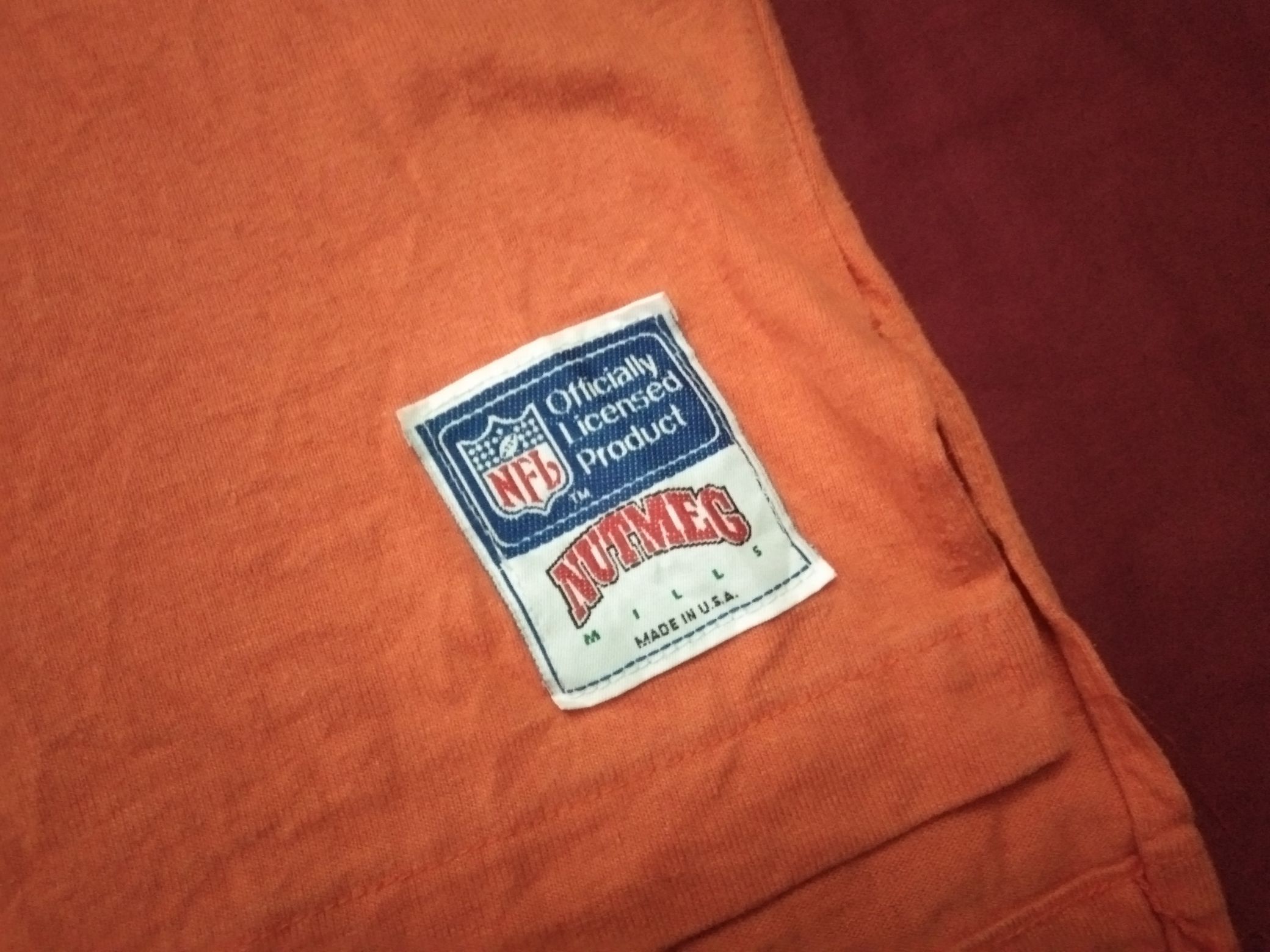 NFL × Vintage VTG 80s 90s Nutmeg x NFL Denver Broncos polo Made in USA Size US M / EU 48-50 / 2 - 3 Thumbnail
