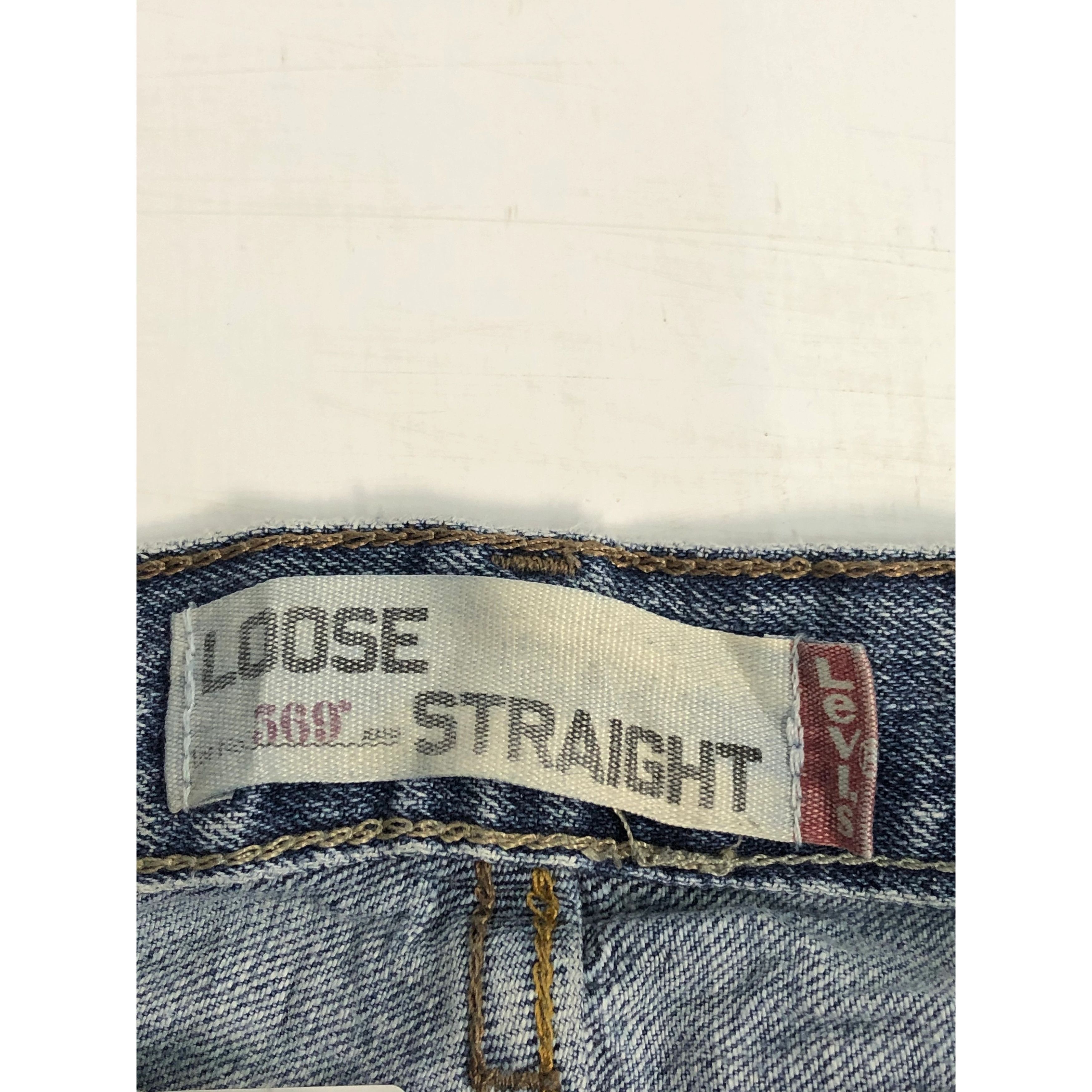 Vintage Levis 569 Loose Straight Cut Denim Oversize DP0019