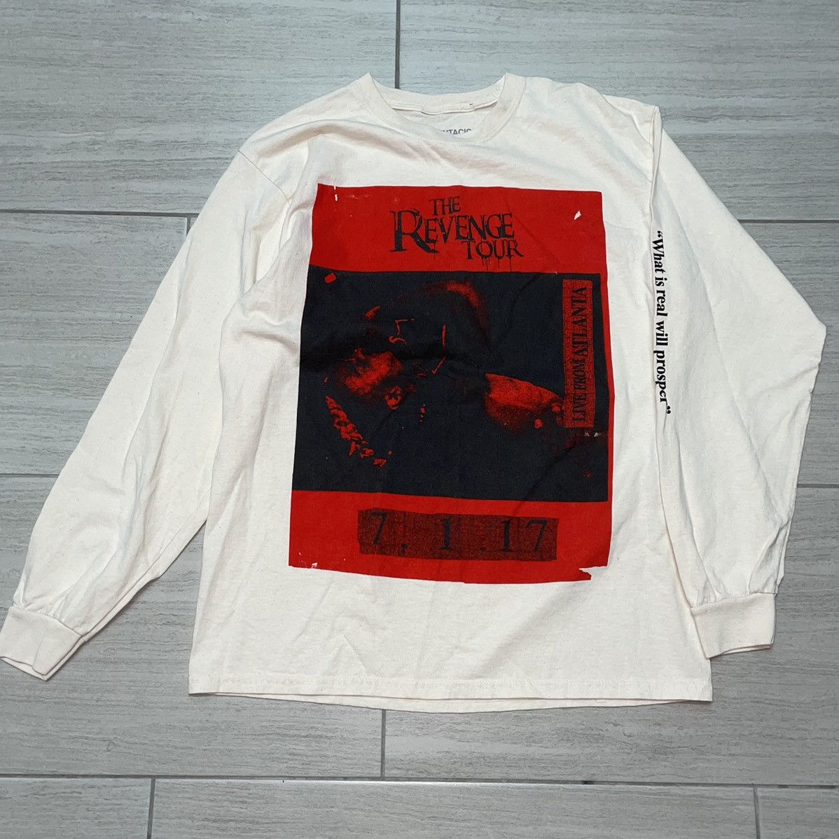 Band Tees Xxxtentacion The Revenge Tour Grailed 