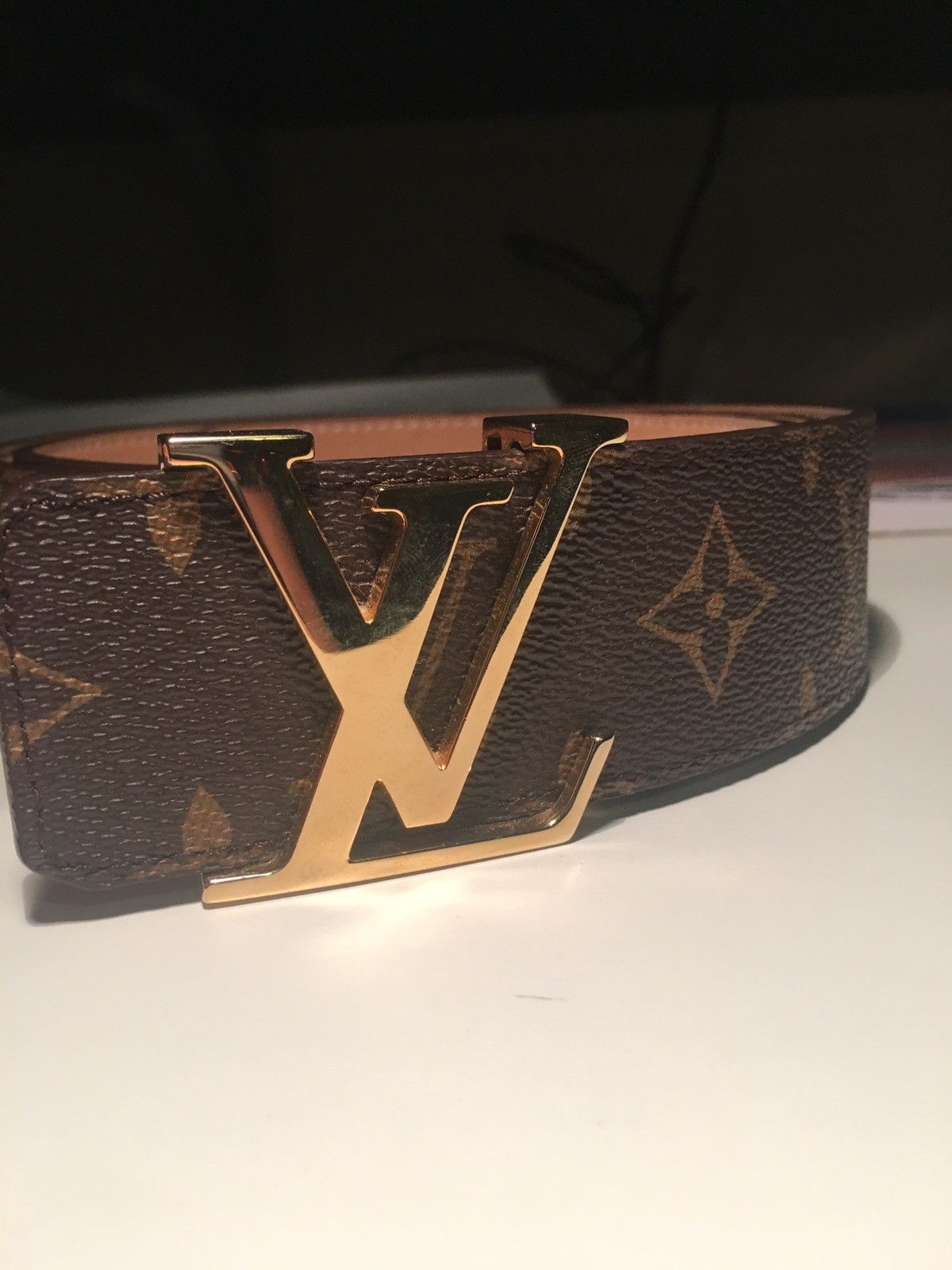 Louis Vuitton Monogram Belt