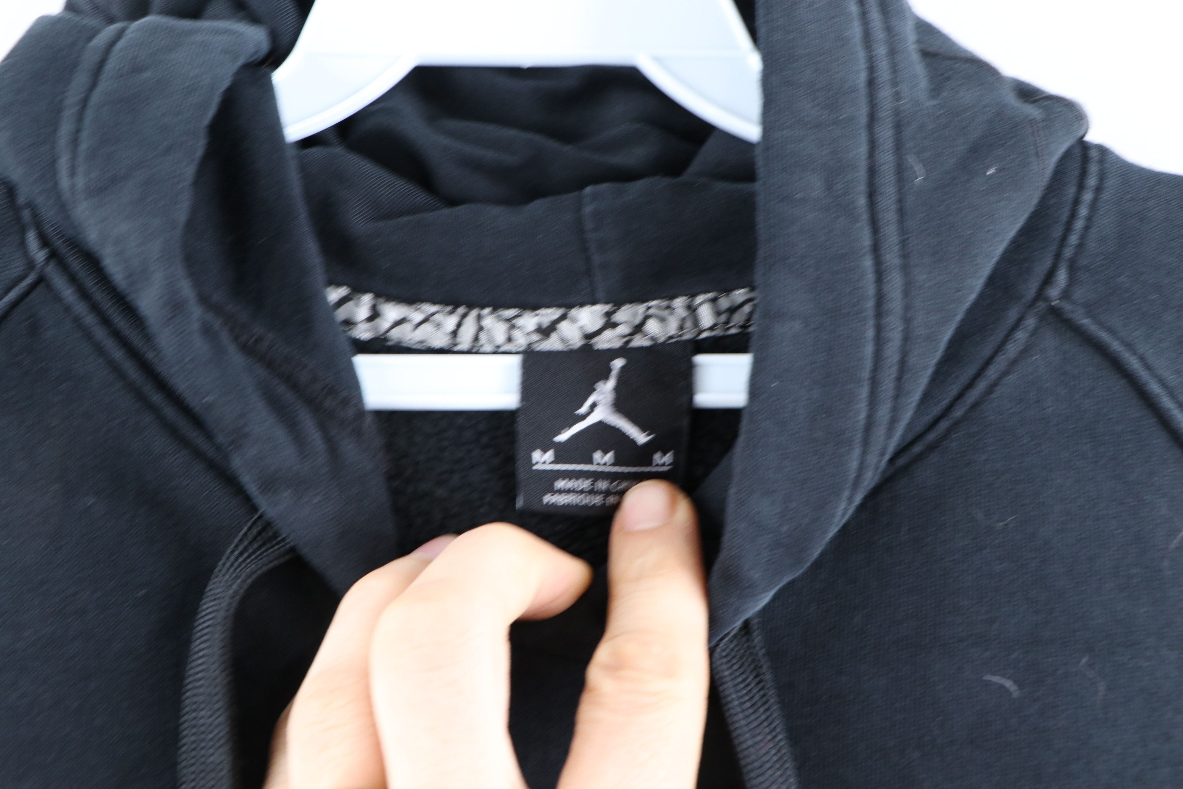 Nike Nike Air Jordan Faded Big Jumpman Logo Hoodie Sweatshirt Size US M / EU 48-50 / 2 - 4 Thumbnail
