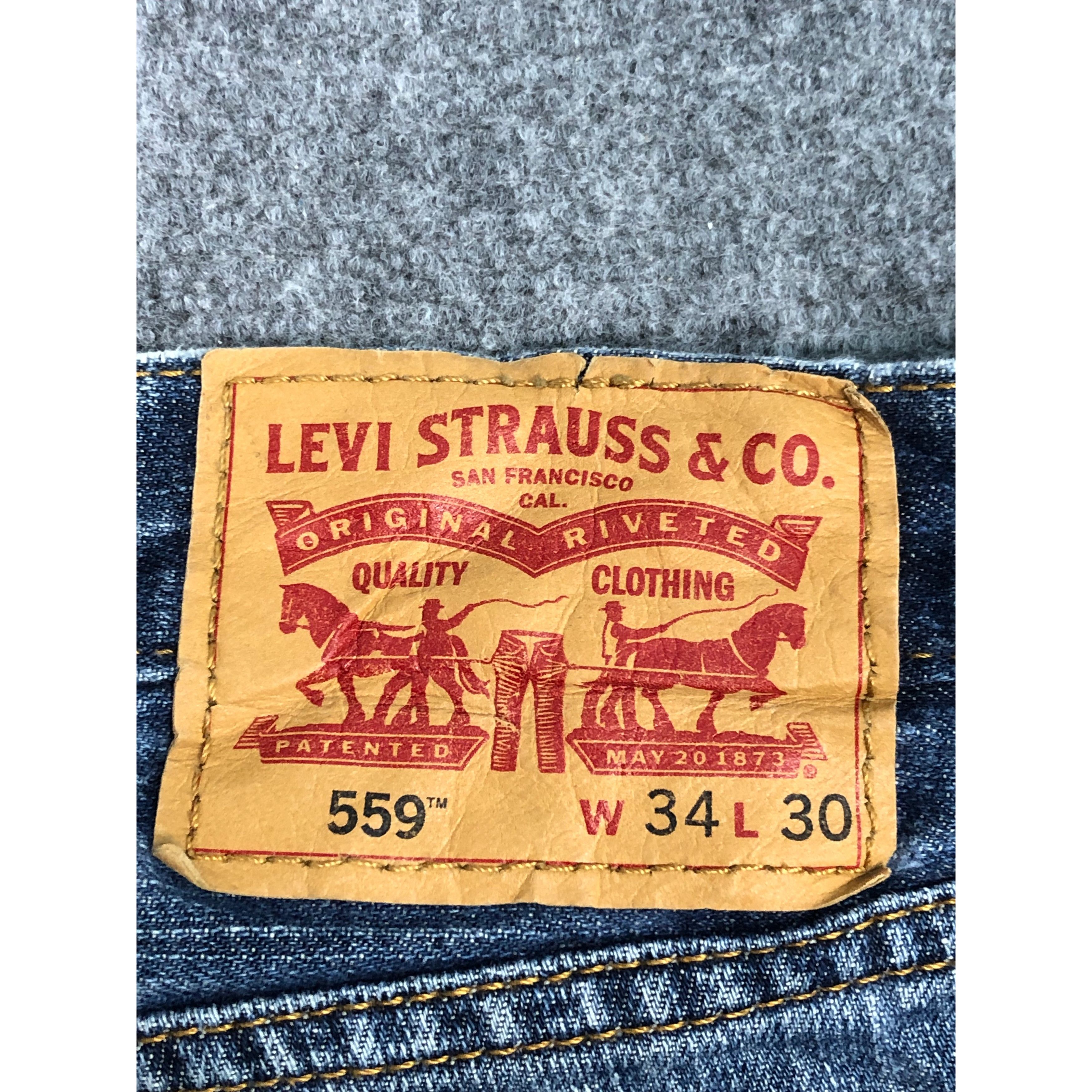 Levi's Vintage Levis 559 Jeans DP0468 Size US 37 - 5 Thumbnail