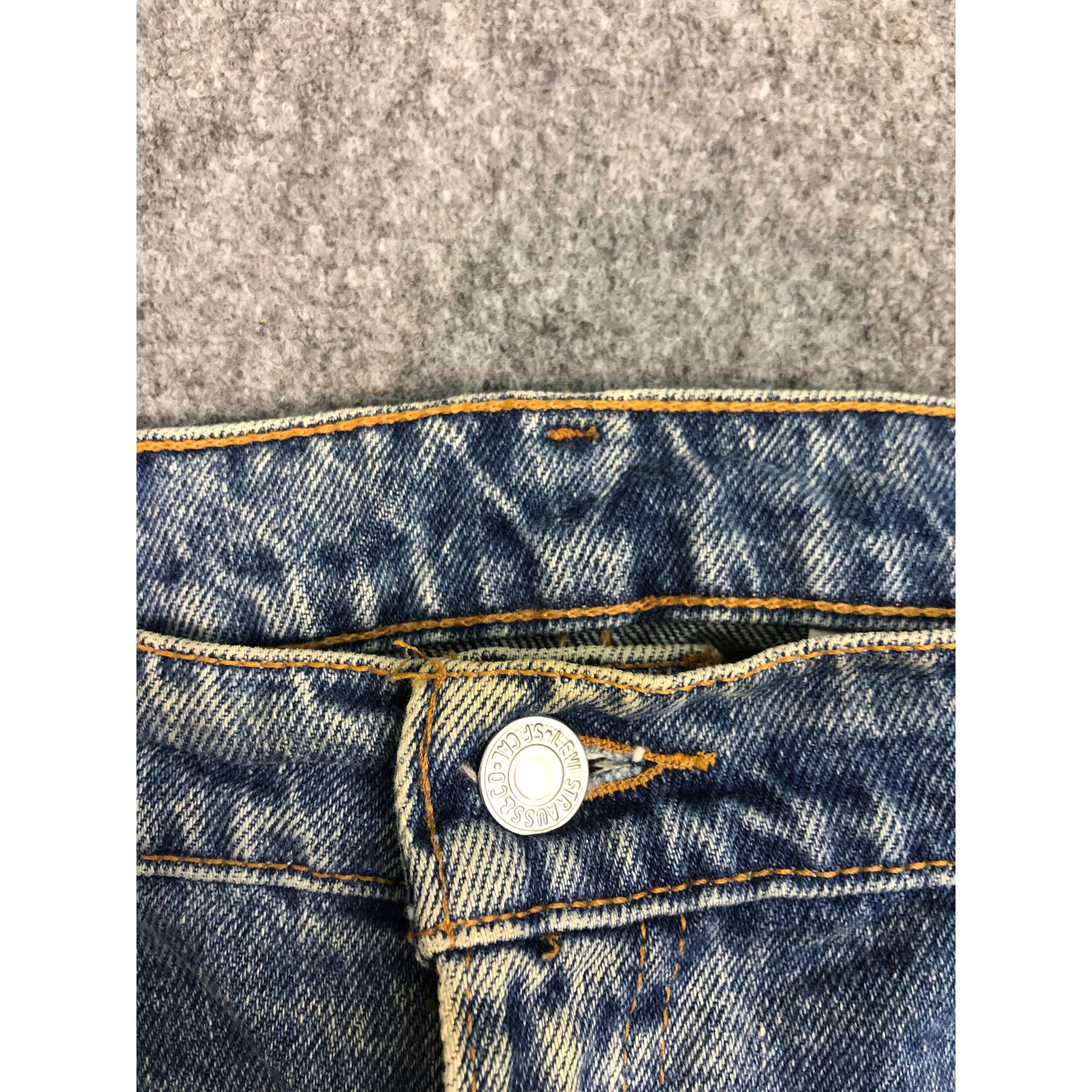 Levi's Vintage 90s Levis 505 Jeans Dirty Wash DP0460 Size US 39 - 7 Thumbnail