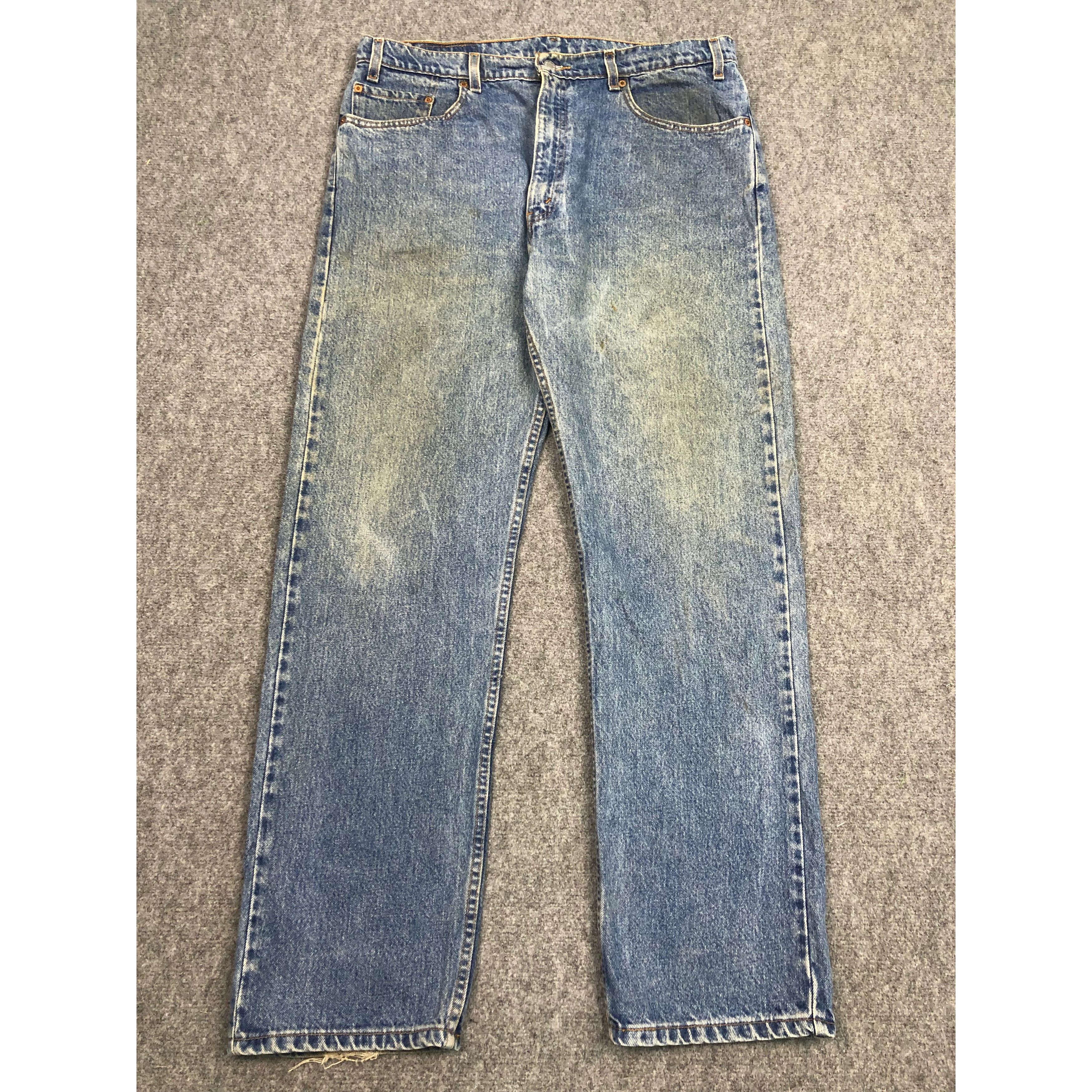 Levi's Vintage 90s Levis 505 Jeans Dirty Wash DP0460 Size US 39 - 1 Thumbnail