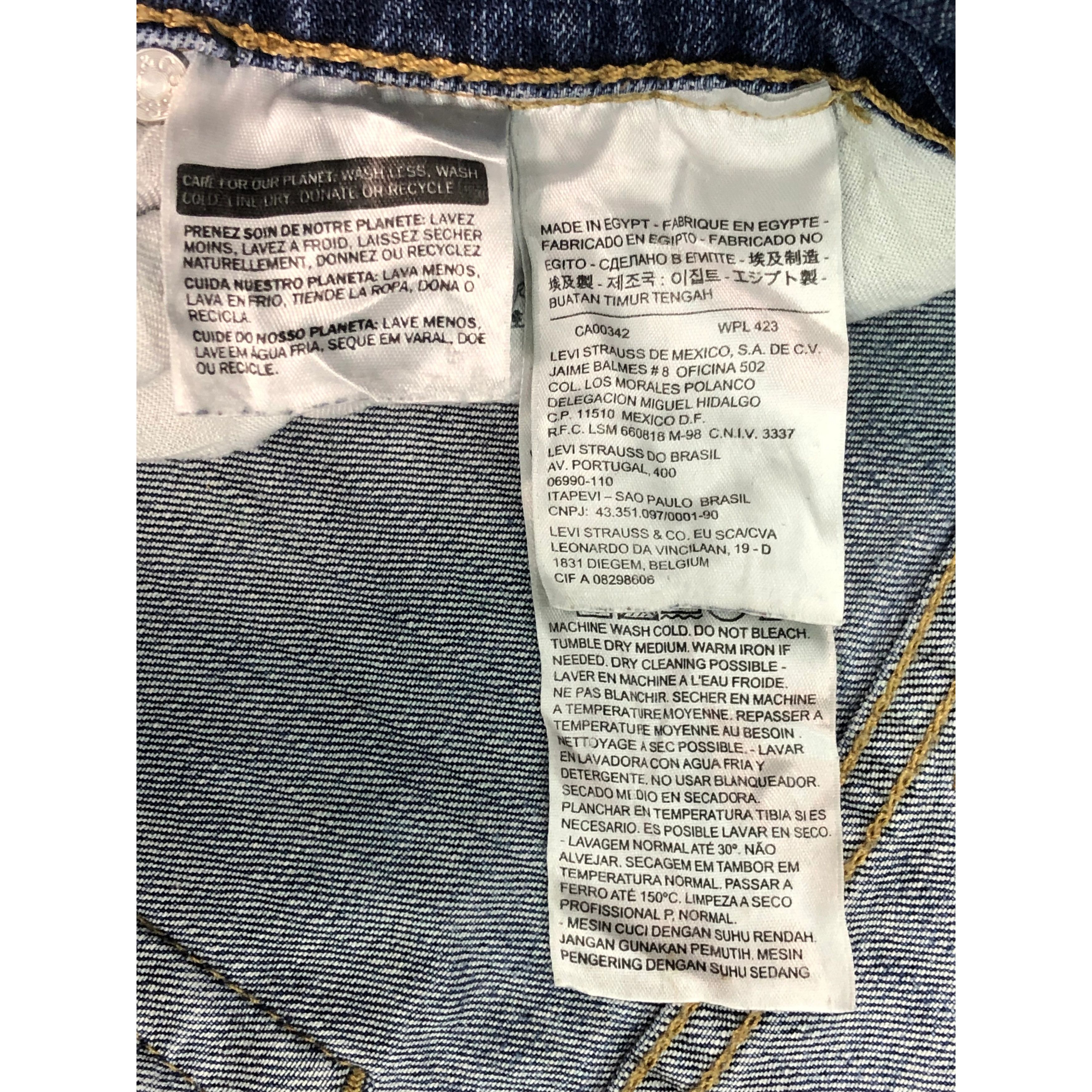 Levi's Vintage Levis 559 Blue Denim Pant DP0155 Size US 37 - 6 Thumbnail