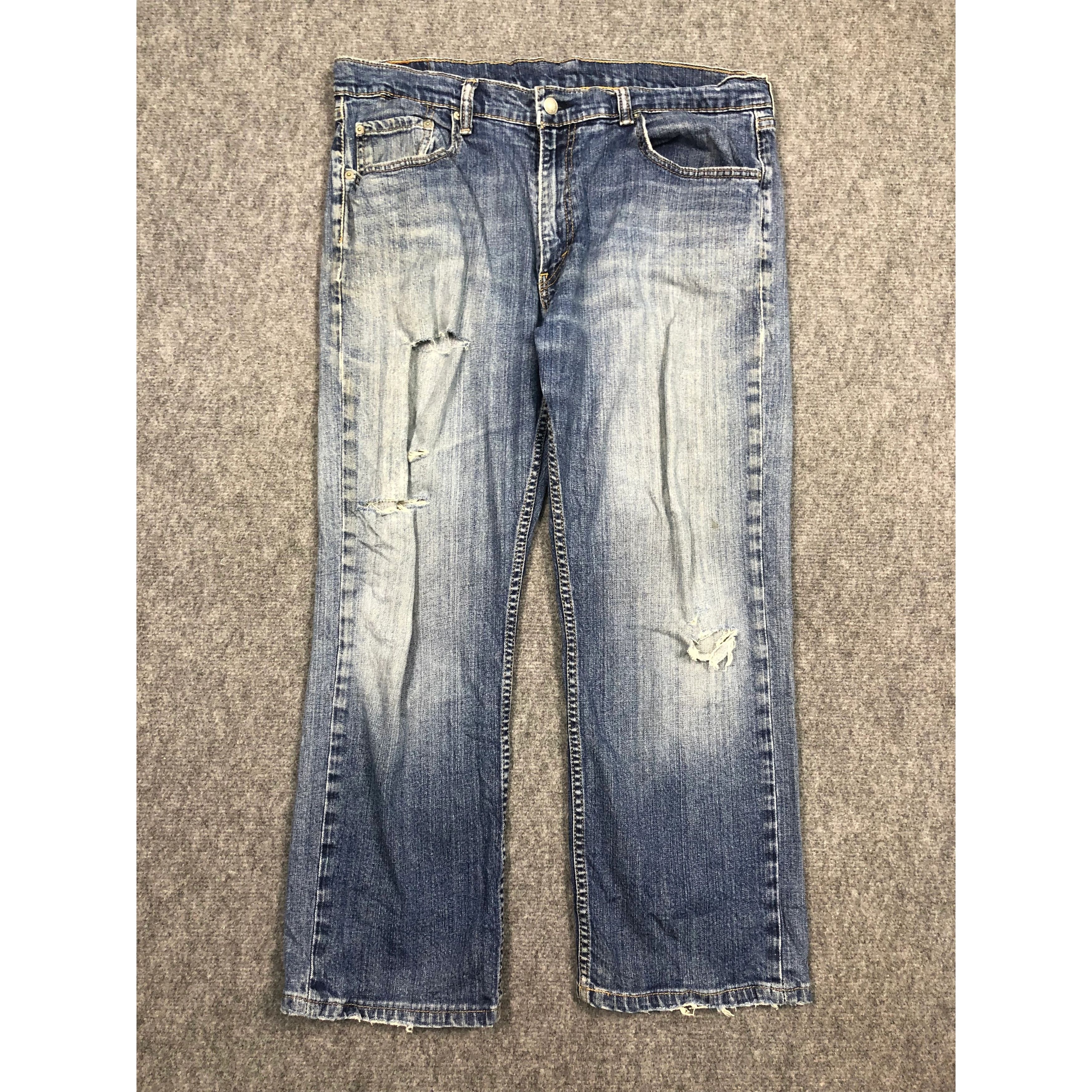 image of Levis 559 Blue Denim Pant, Men's (Size 37)