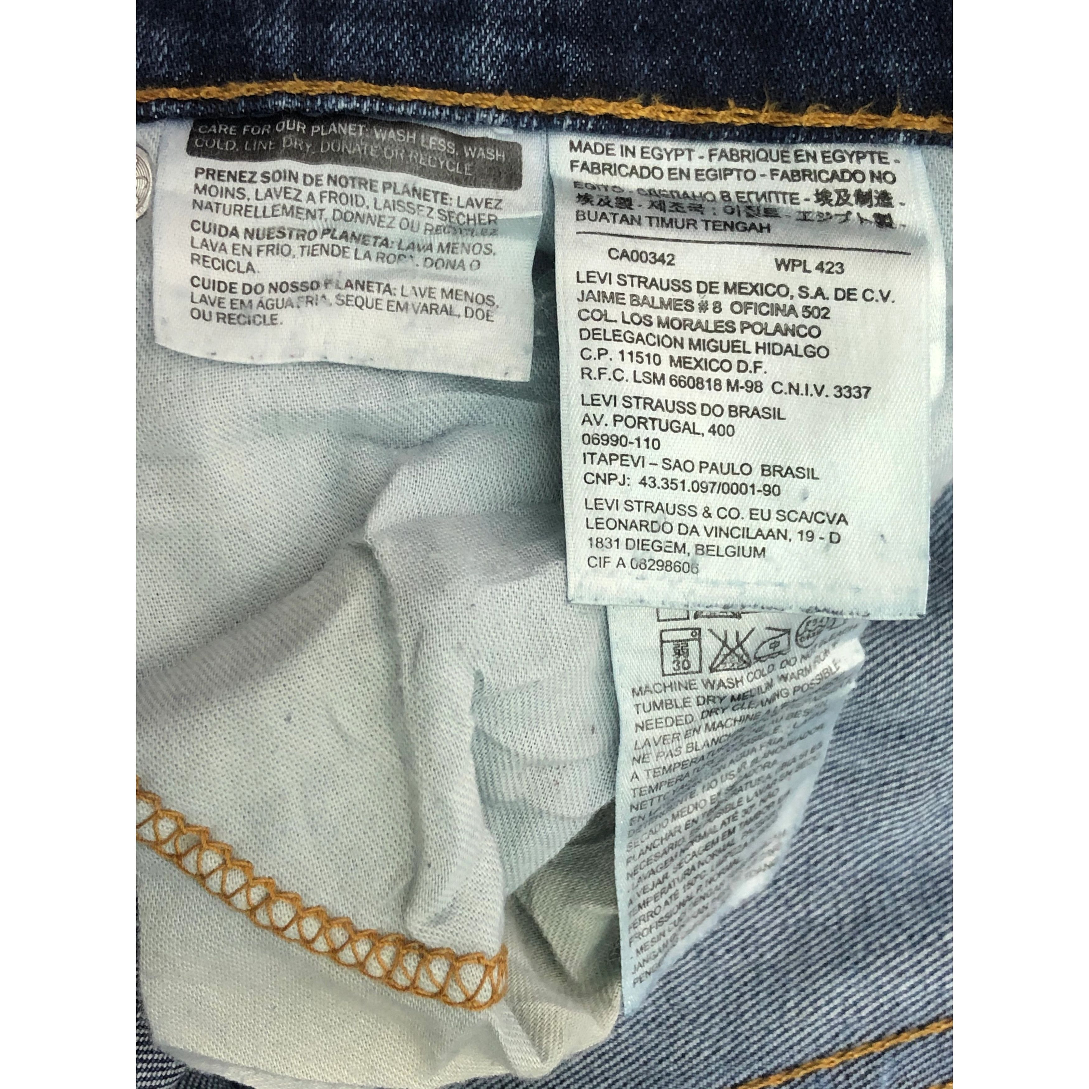 Levi's Vintage Levis 514 Denim DP0014 Size US 35 - 6 Thumbnail